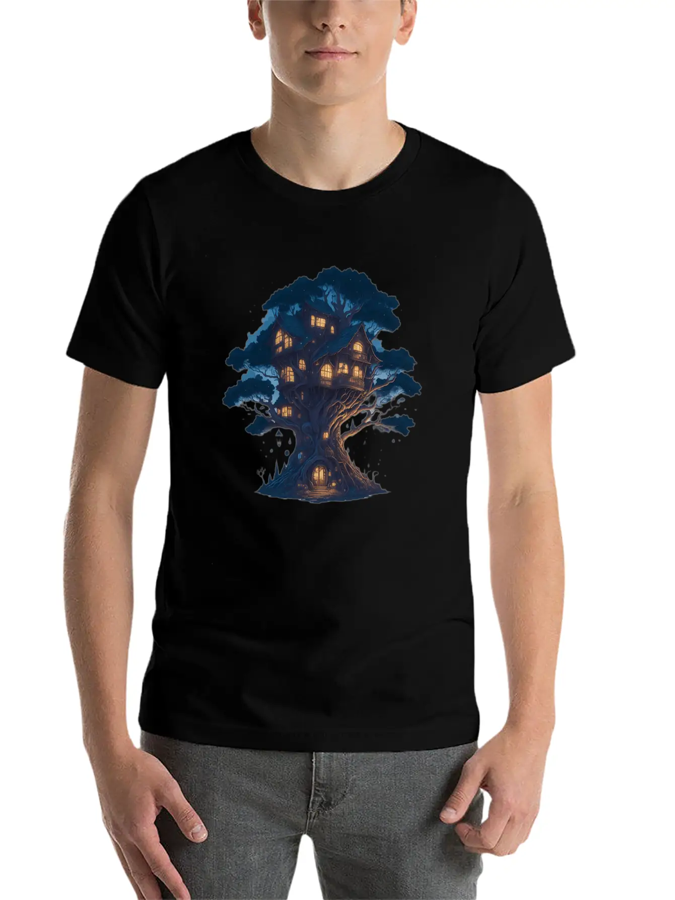 Tree House. Basic Graphic T-Shirt – Daily Comfort In Soft Cotton