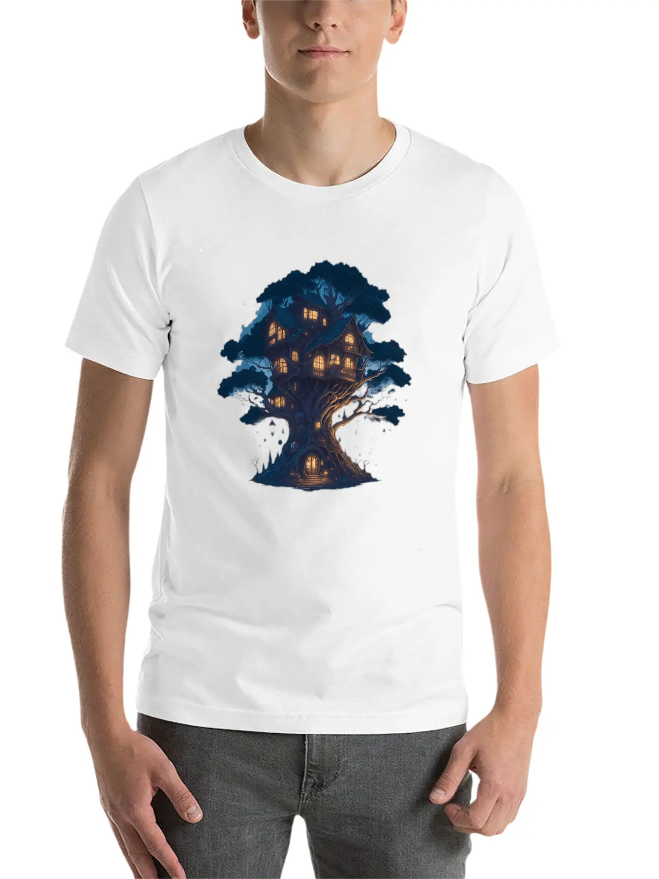 Tree House. Basic Graphic T-Shirt – Daily Comfort In Soft Cotton