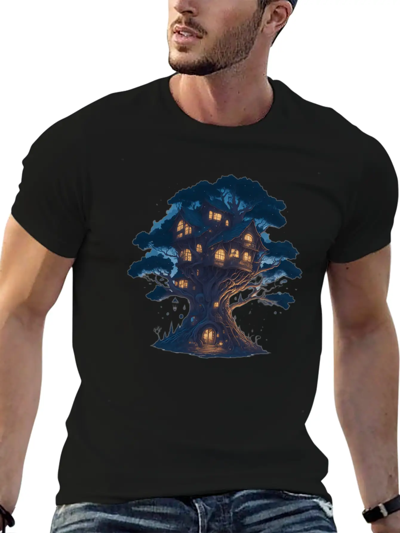 Tree House. Basic Graphic T-Shirt – Daily Comfort In Soft Cotton