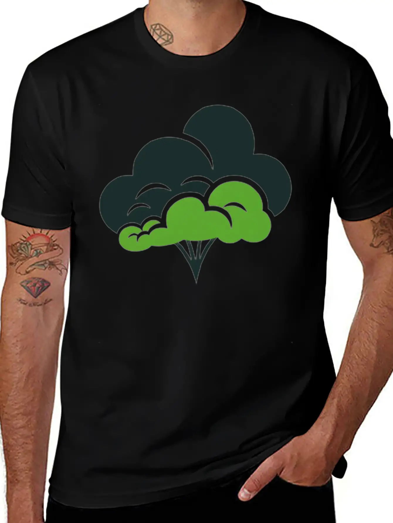 TREE-LIKE CLOUD Essential Cotton Tee For Daily Outfits – Unisex Style