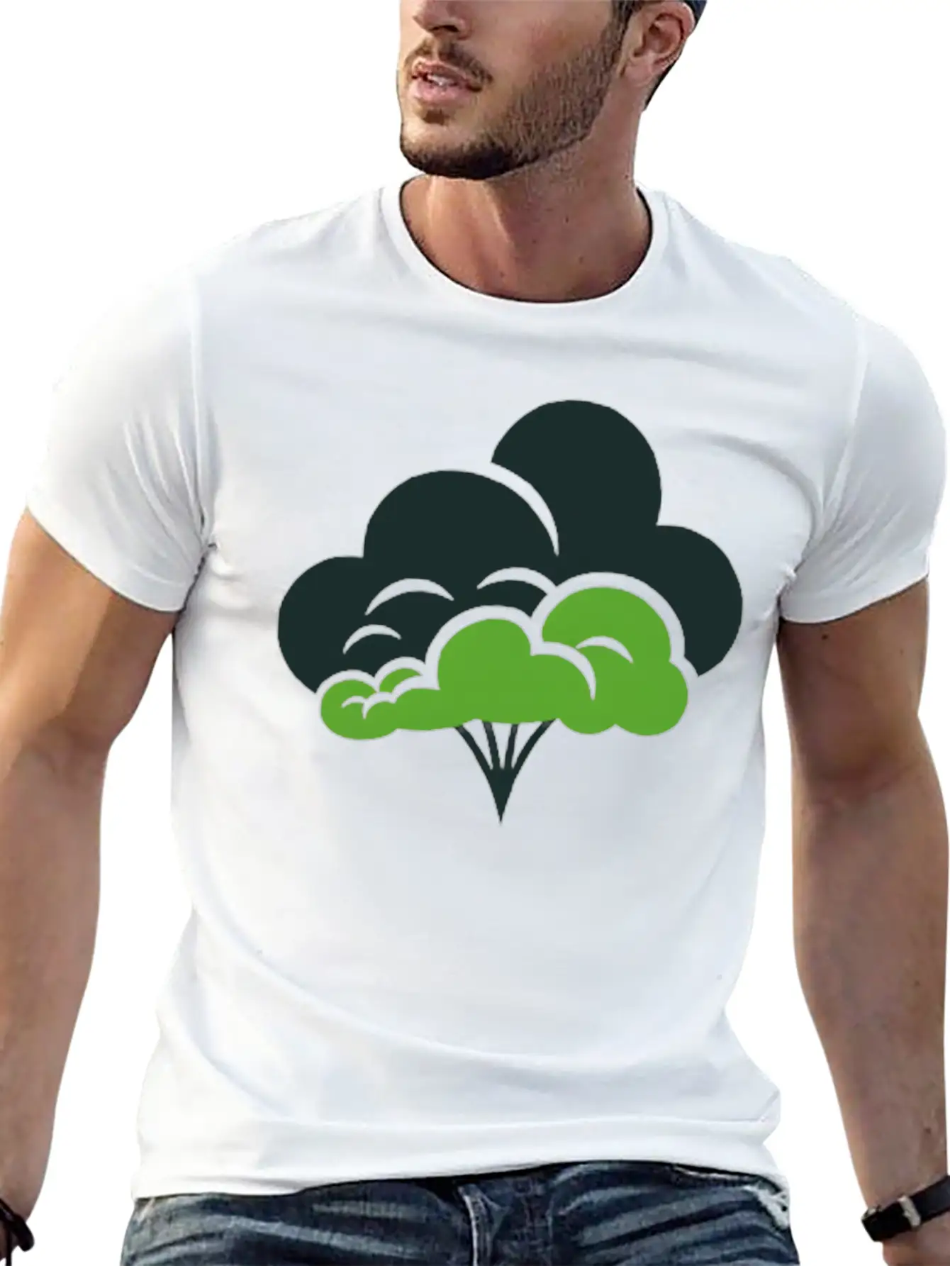 TREE-LIKE CLOUD Essential Cotton Tee For Daily Outfits – Unisex Style