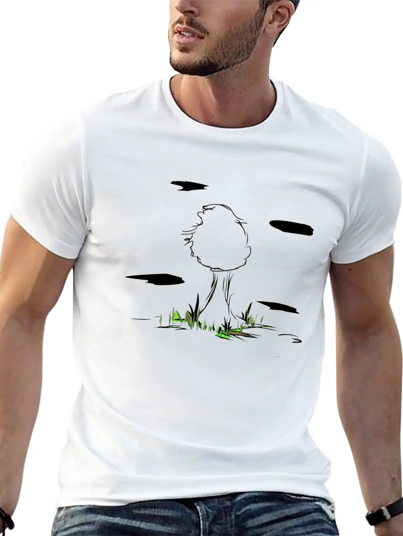 Tree Nature Sky Nature Symbol Grass Spring Unisex Casual T-Shirt – Clean Design For Daily Comfort