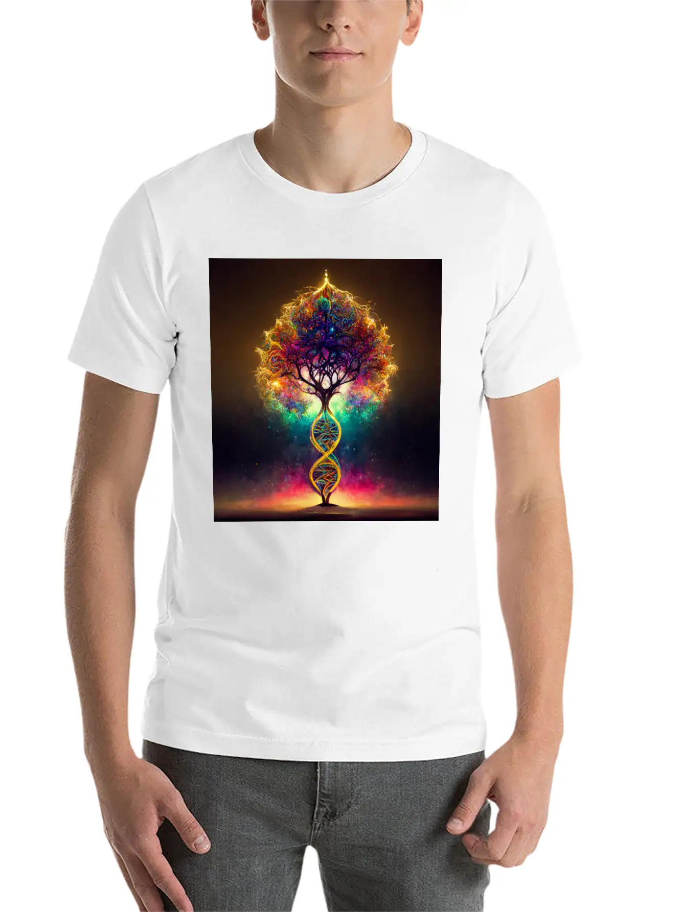 Tree Of Creation V1 Unisex Casual T-Shirt – Clean Design For Daily Comfort