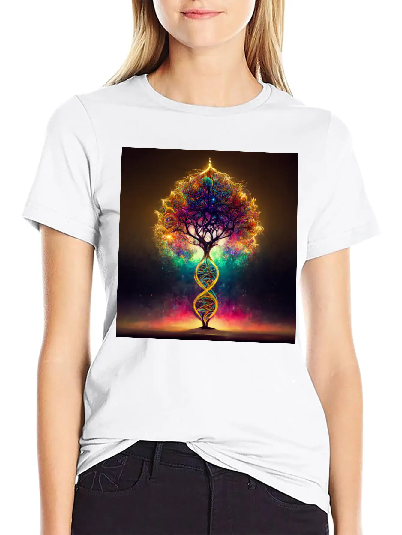 Tree Of Creation V1 Unisex Casual T-Shirt – Clean Design For Daily Comfort