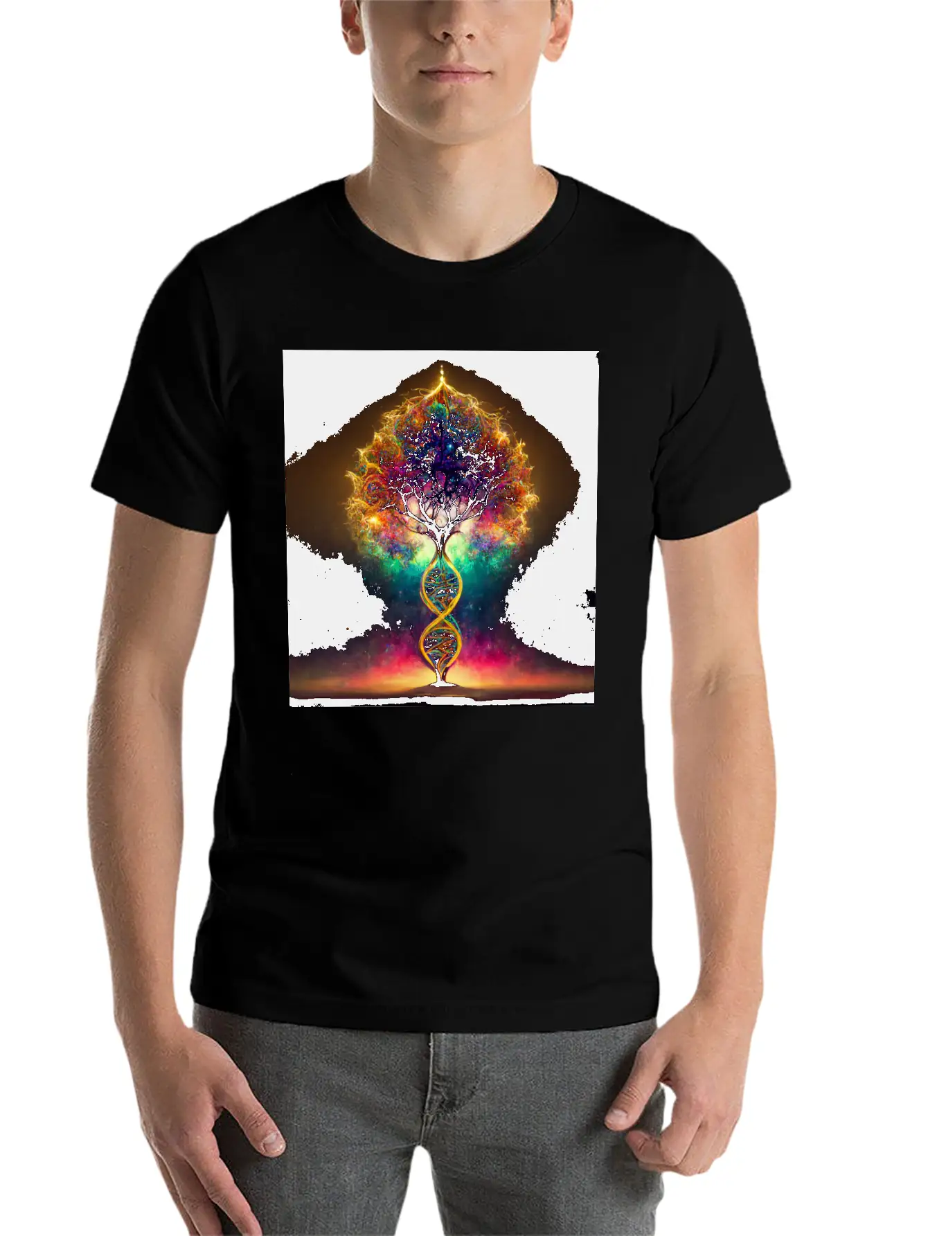 Tree Of Creation V1 Unisex Casual T-Shirt – Clean Design For Daily Comfort