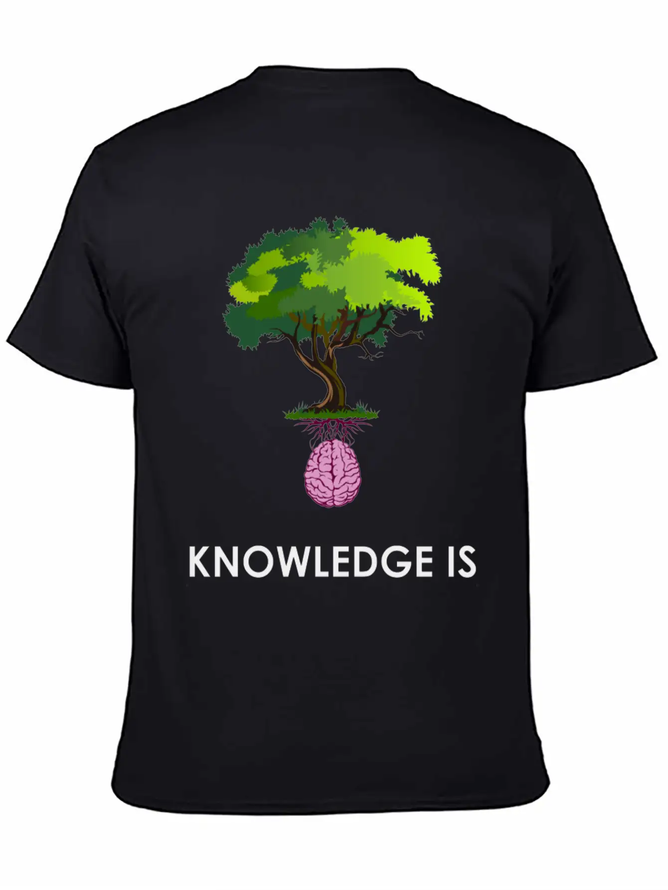 Tree Of Knowledge Design Modern Fit Casual T-Shirt – Clean And Versatile Design
