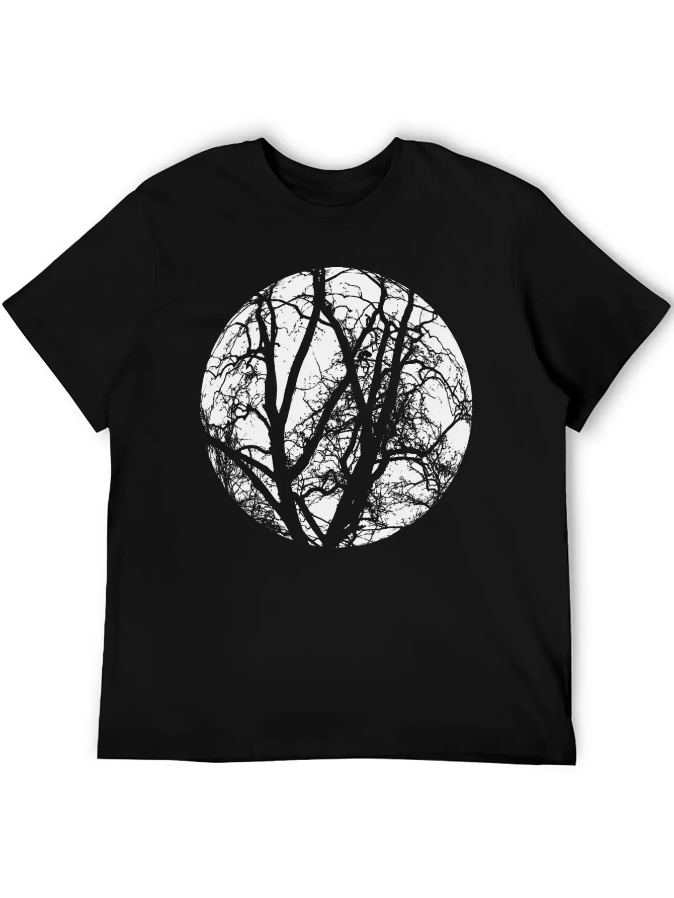 Trees Branches Classic Fit Graphic Tee For Daily Comfort – Unisex Cotton Shirt