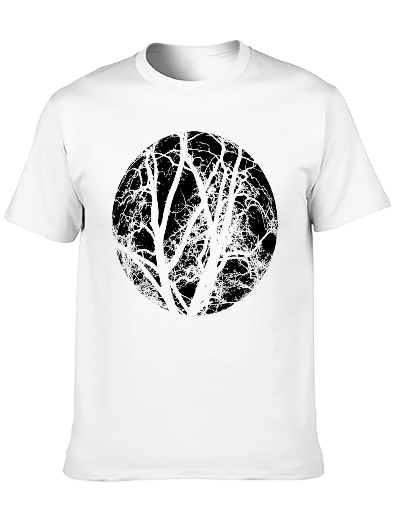 Trees Branches Classic Fit Graphic Tee For Daily Comfort – Unisex Cotton Shirt