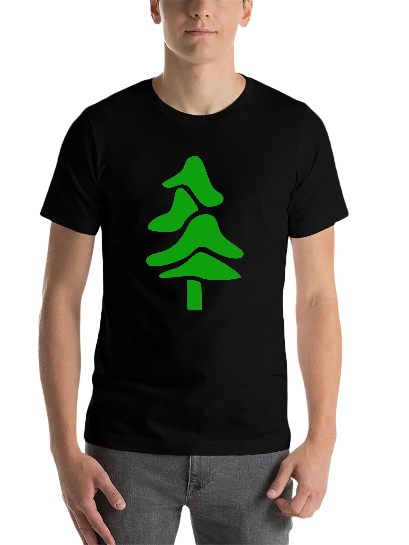Trees In Winter Funny Comfortable Minimalist Graphic Tee – Summer Style Essential