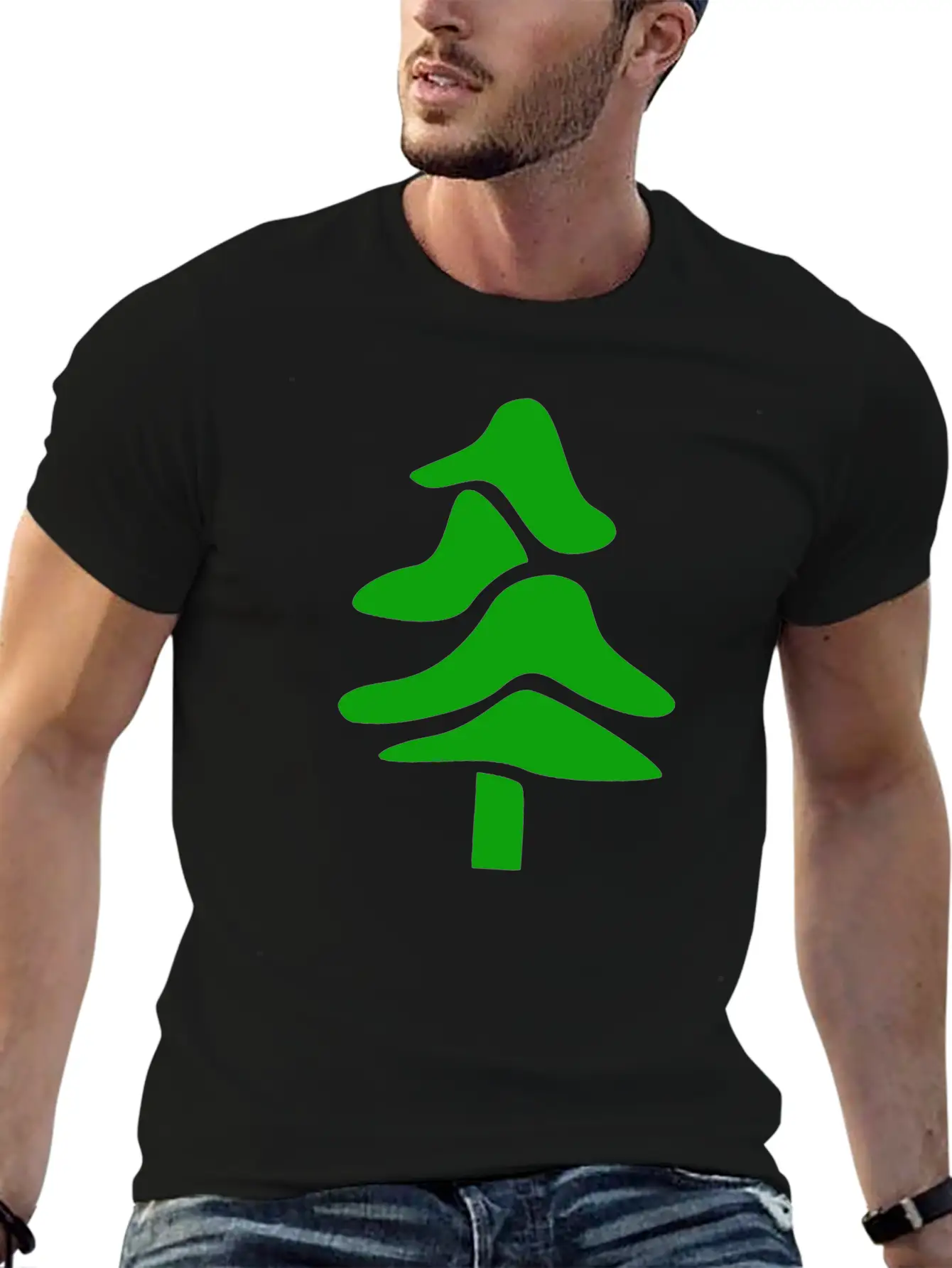Trees In Winter Funny Comfortable Minimalist Graphic Tee – Summer Style Essential
