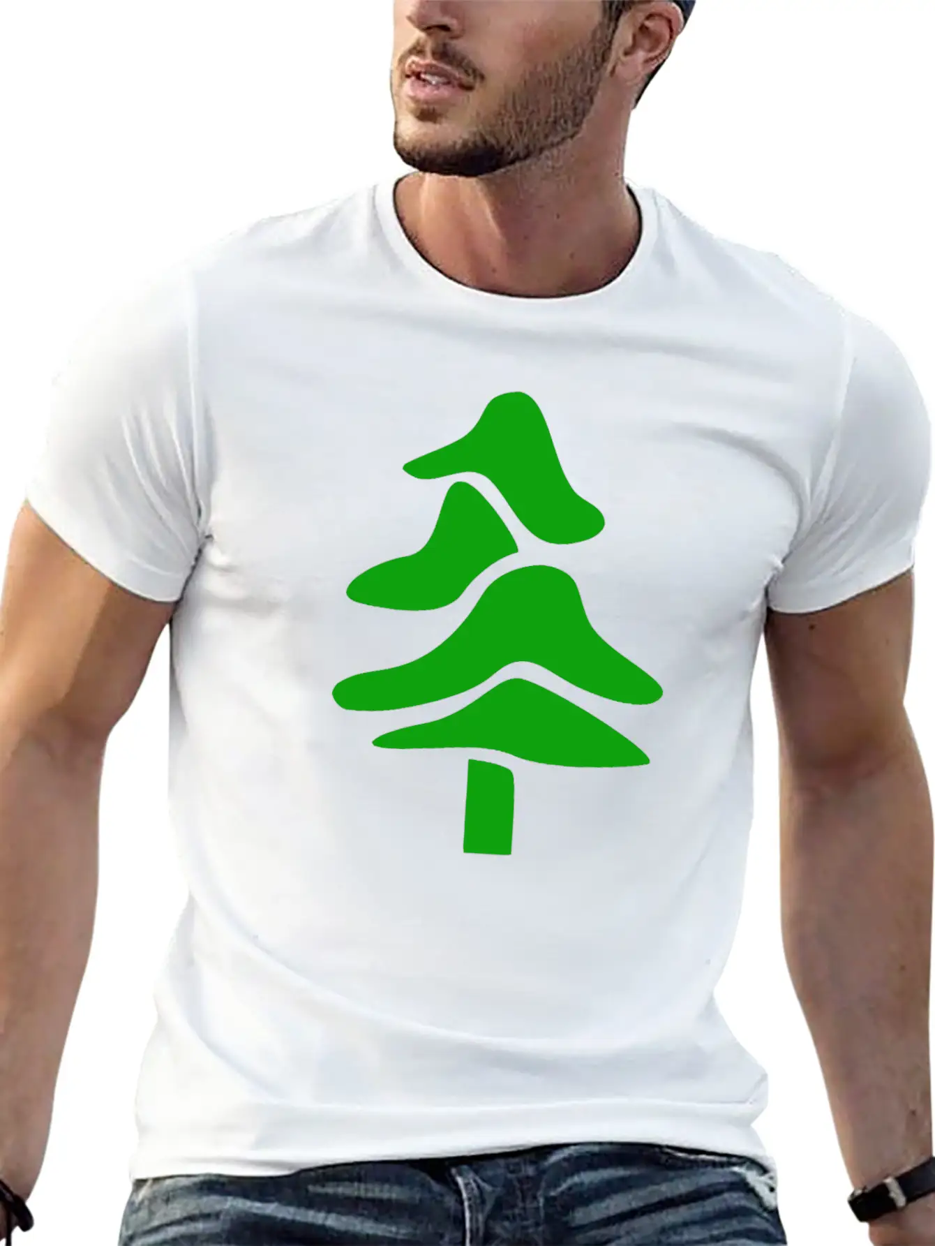 Trees In Winter Funny Comfortable Minimalist Graphic Tee – Summer Style Essential