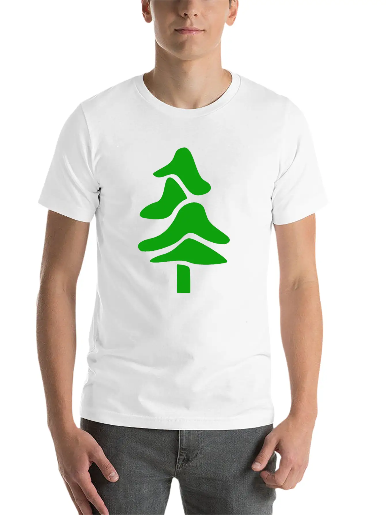 Trees In Winter Funny Comfortable Minimalist Graphic Tee – Summer Style Essential
