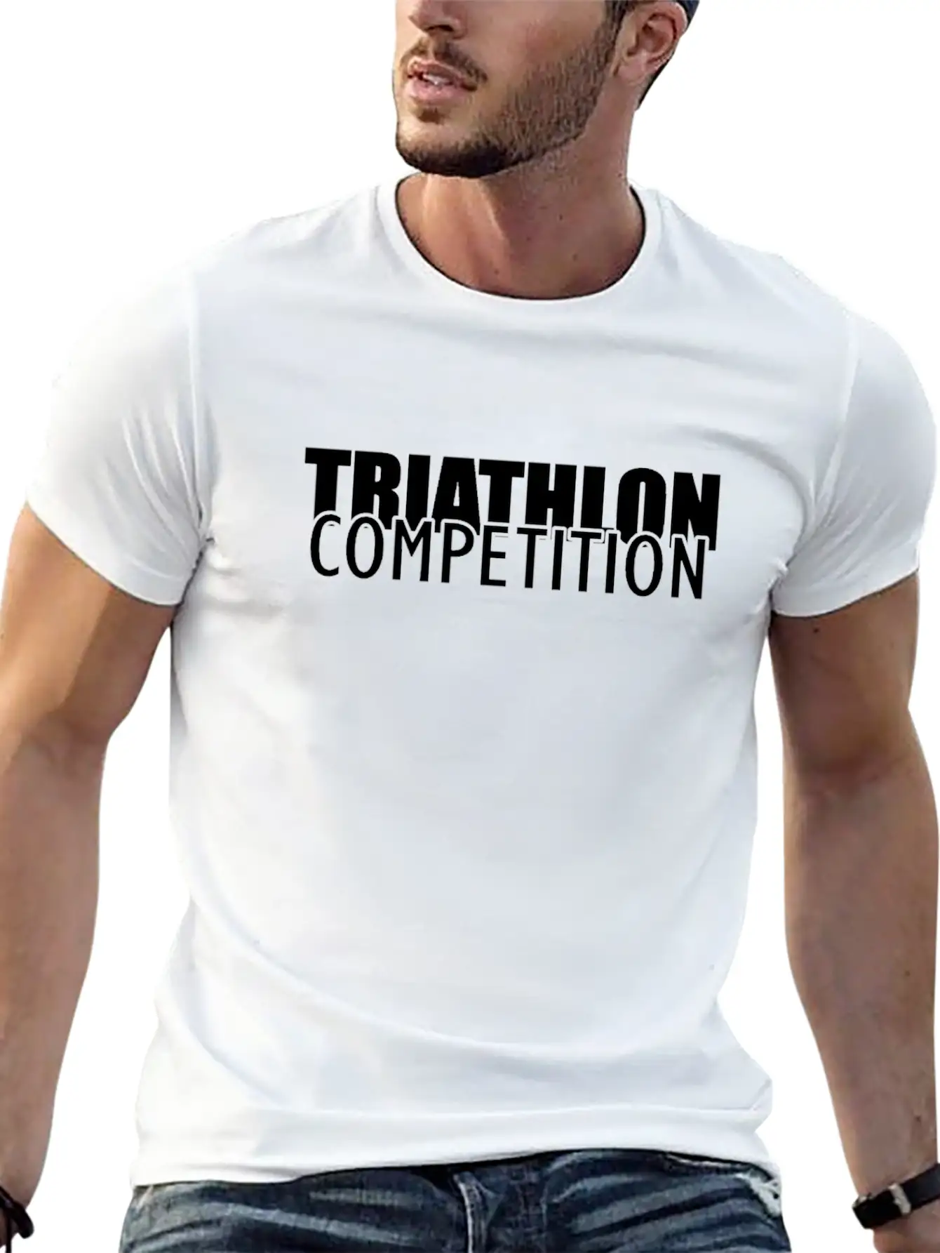 Triathlons Triathlete Athletes Triathlon Sports Soft Cotton Short Sleeve Tee – Unisex Wardrobe Staple