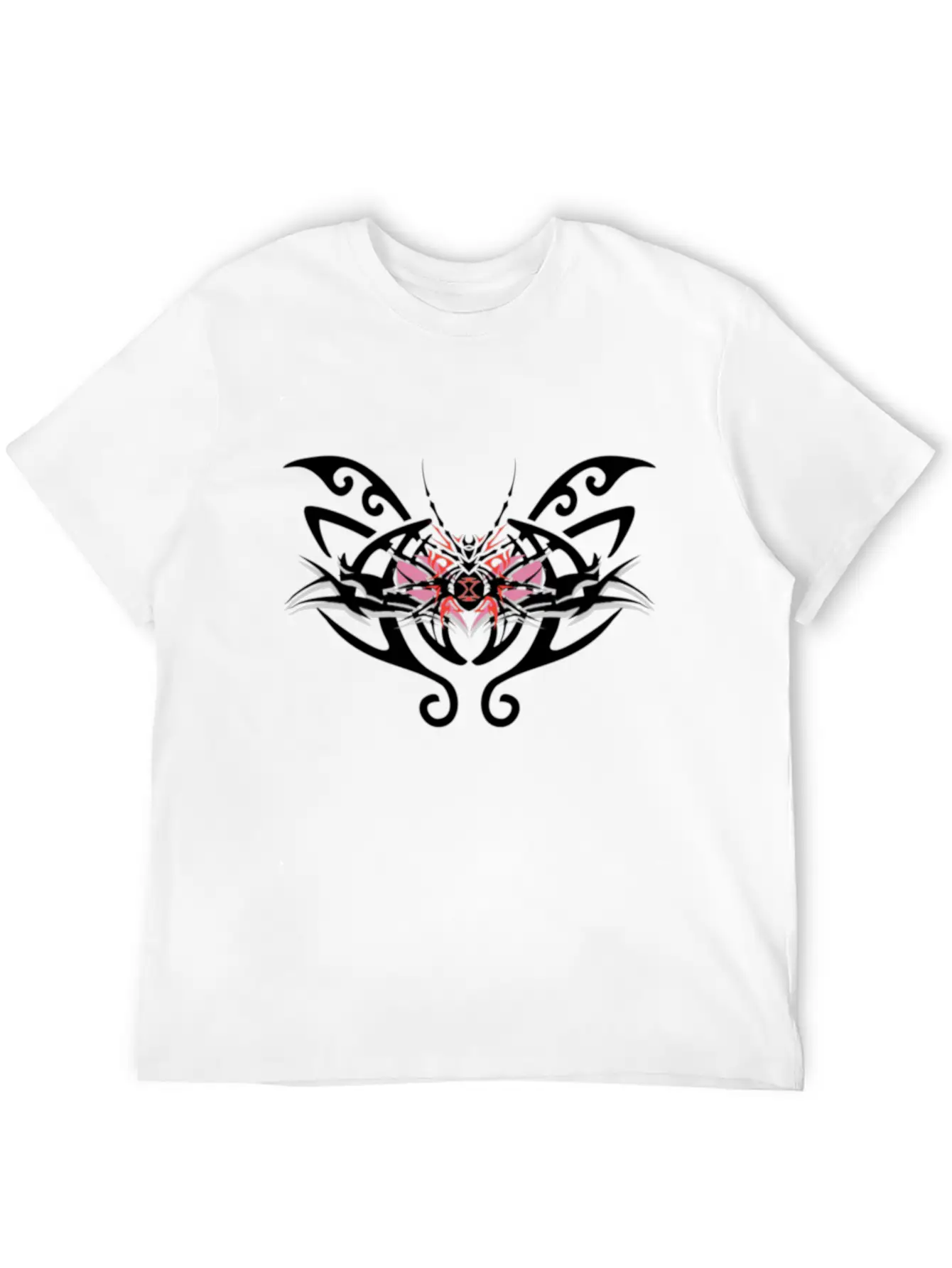 Tribal Butterfly Unisex Casual T-Shirt – Clean Design For Daily Comfort