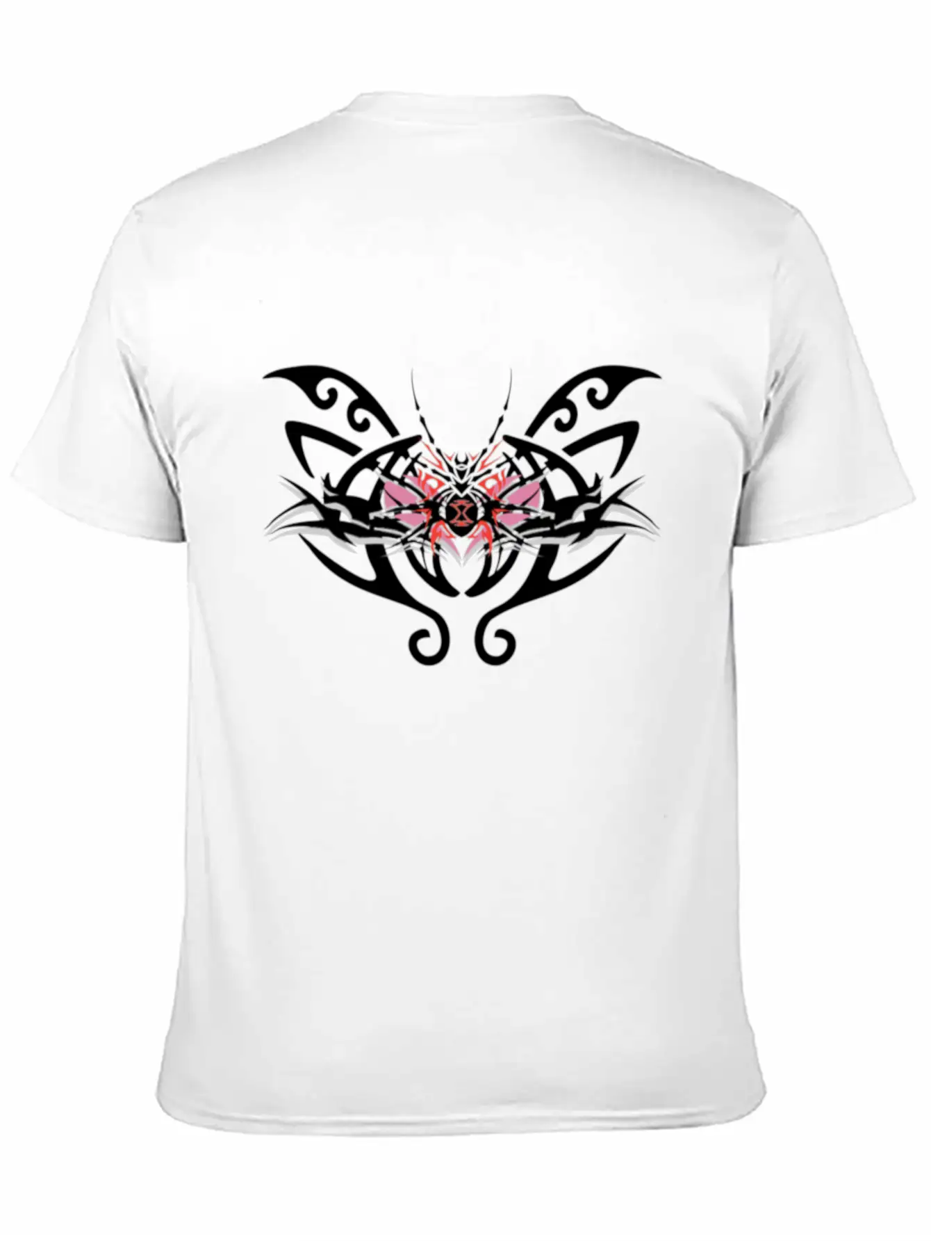 Tribal Butterfly Unisex Casual T-Shirt – Clean Design For Daily Comfort