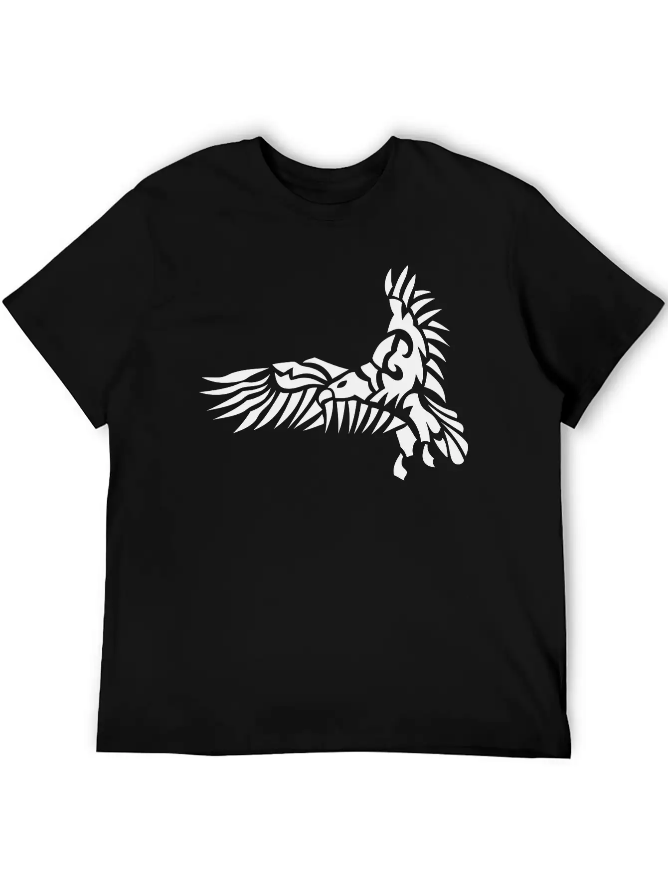 Tribal Eagle Animal Birds 6025 Lightweight Cotton T-Shirt – Daily Comfort Graphic Shirt