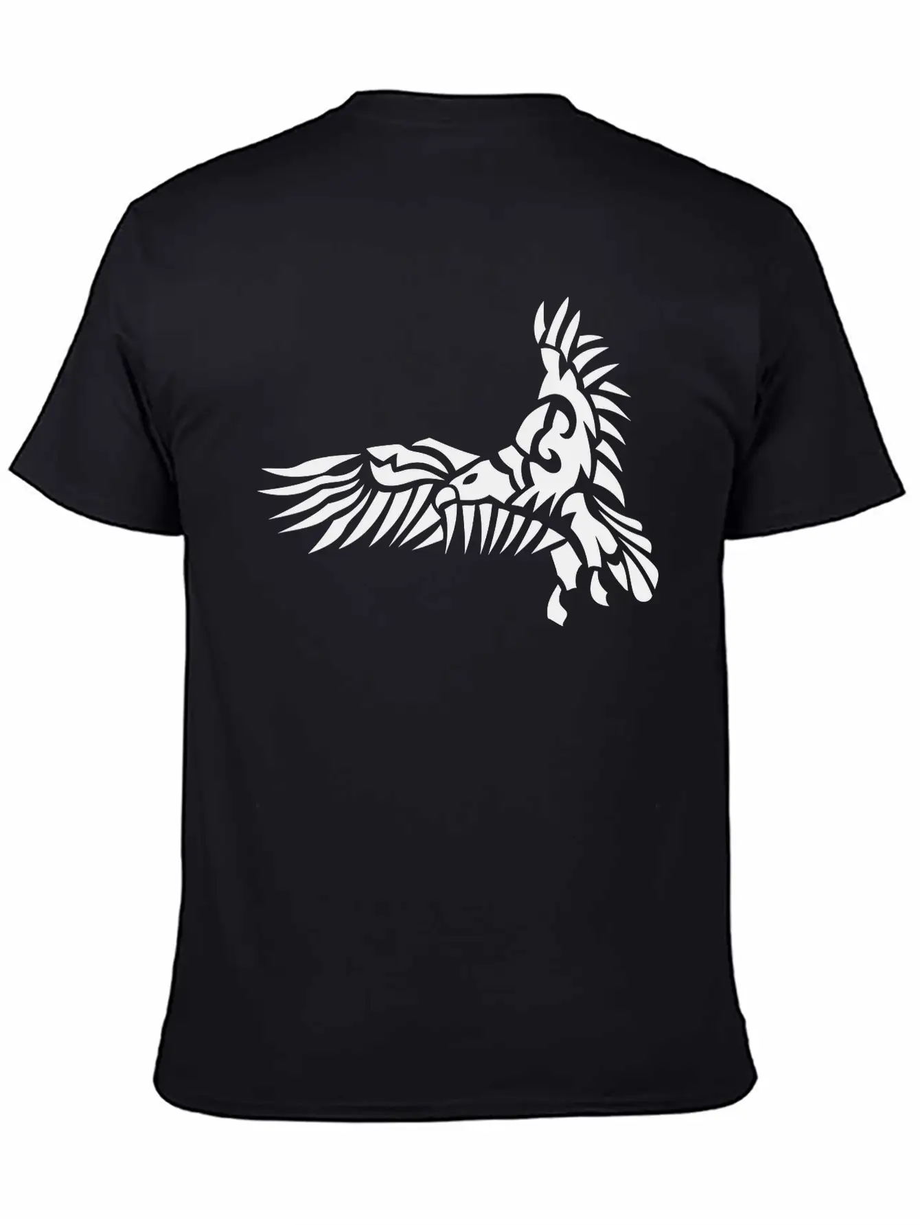 Tribal Eagle Animal Birds 6025 Lightweight Cotton T-Shirt – Daily Comfort Graphic Shirt