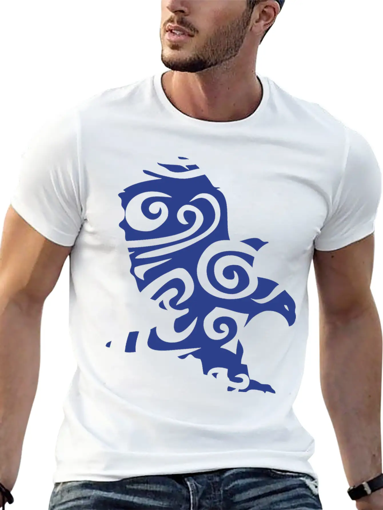 Tribal Eagle Wild Animal Designs Unisex Casual T-Shirt – Clean Design For Daily Comfort