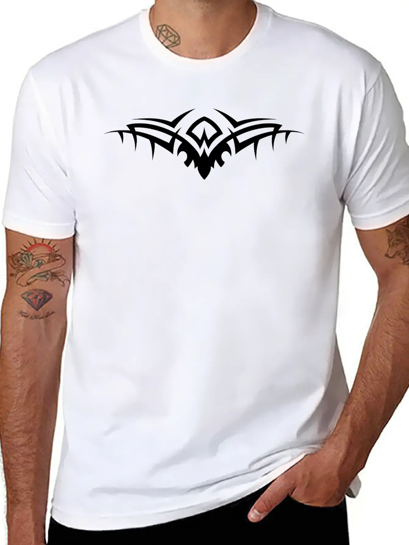 Tribal Lightweight Cotton T-Shirt – Daily Comfort Graphic Shirt