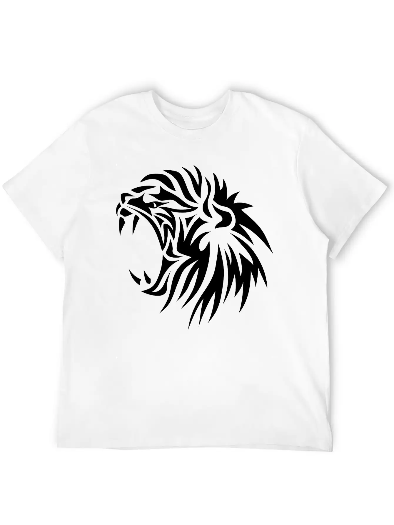 Tribal Lion King Jungle Lowe 4022 Unisex Casual T-Shirt – Clean Design For Daily Comfort