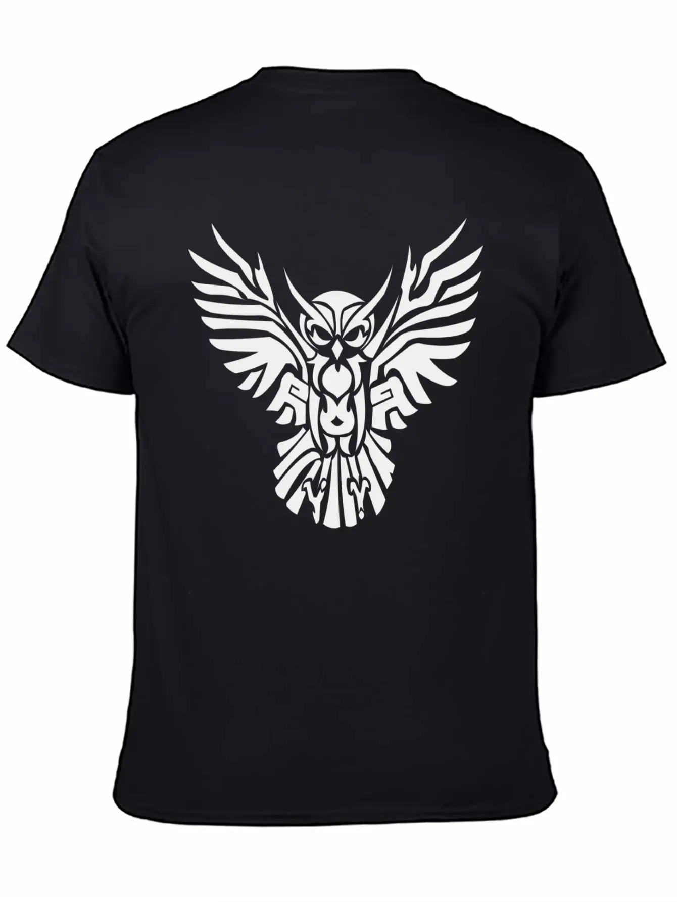 Tribal Owl Relaxed Everyday Tee – Lightweight And Durable Cotton