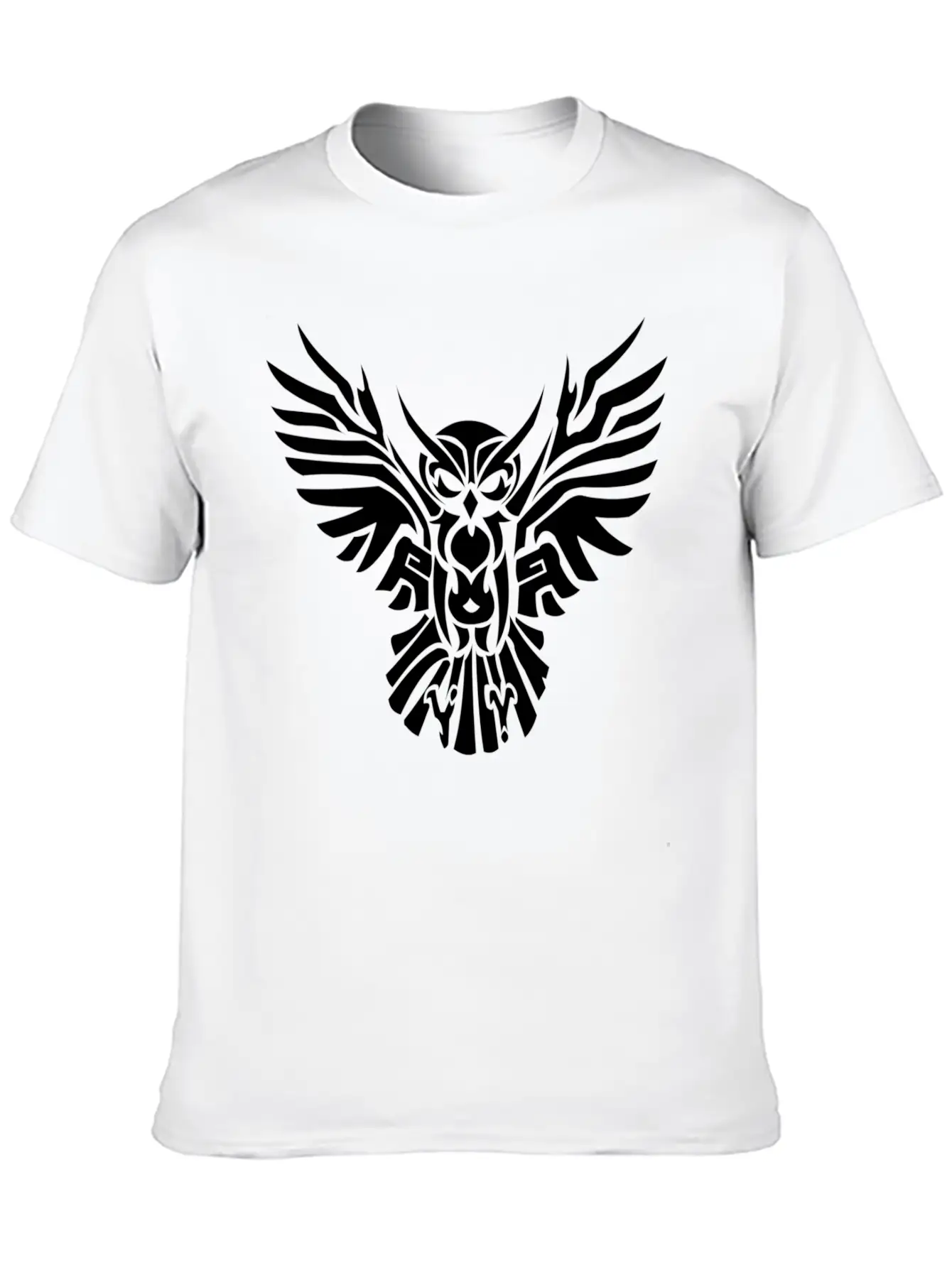 Tribal Owl Relaxed Everyday Tee – Lightweight And Durable Cotton