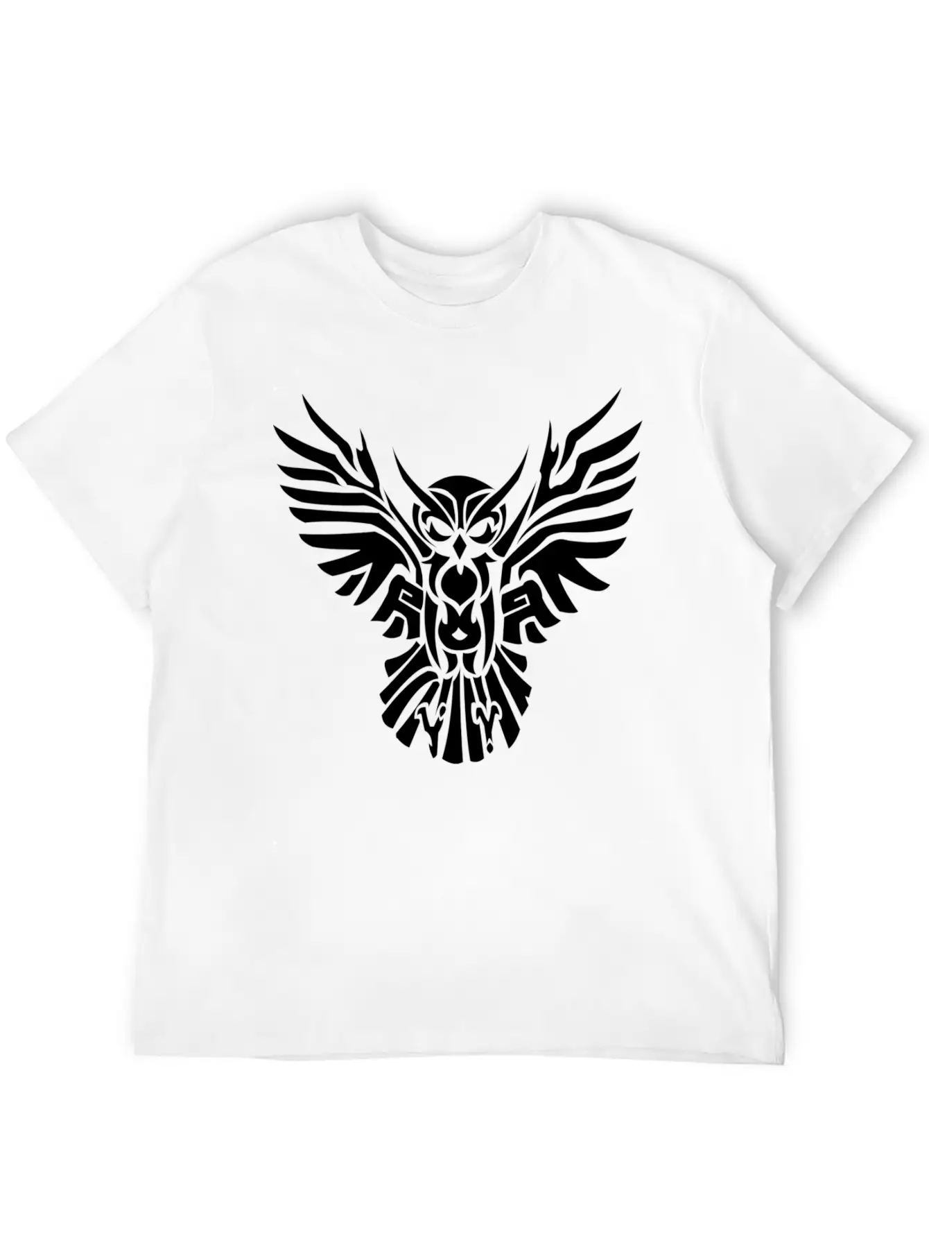 Tribal Owl Relaxed Everyday Tee – Lightweight And Durable Cotton