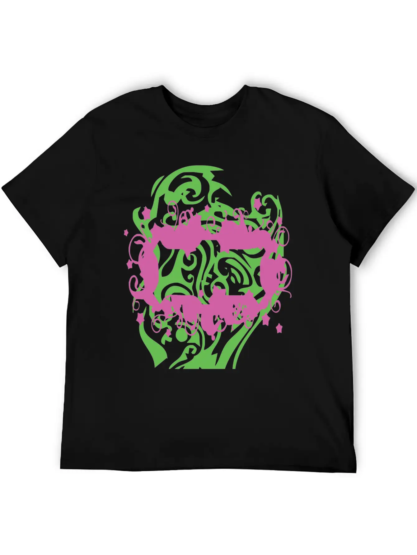 Tribal Shapes Classic Fit Graphic Tee For Daily Comfort – Unisex Cotton Shirt