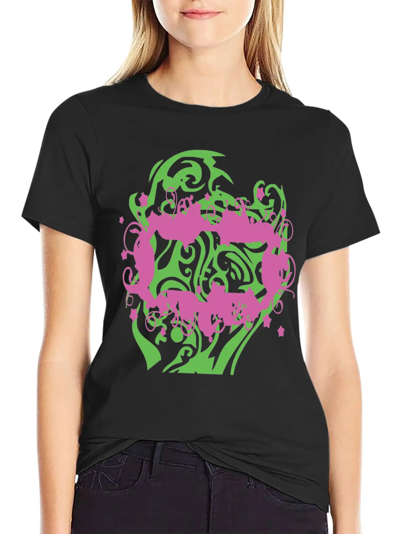 Tribal Shapes Classic Fit Graphic Tee For Daily Comfort – Unisex Cotton Shirt