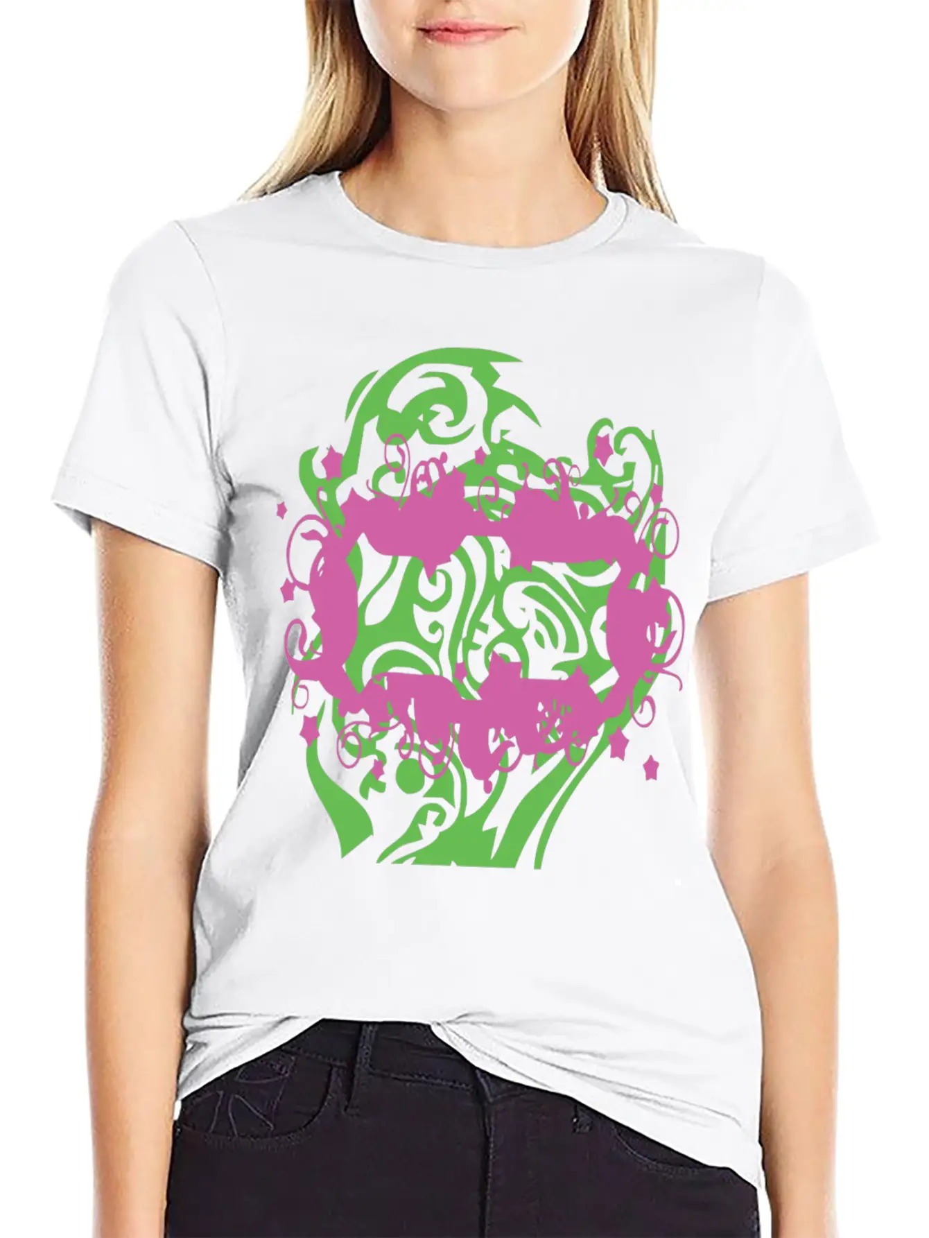 Tribal Shapes Classic Fit Graphic Tee For Daily Comfort – Unisex Cotton Shirt