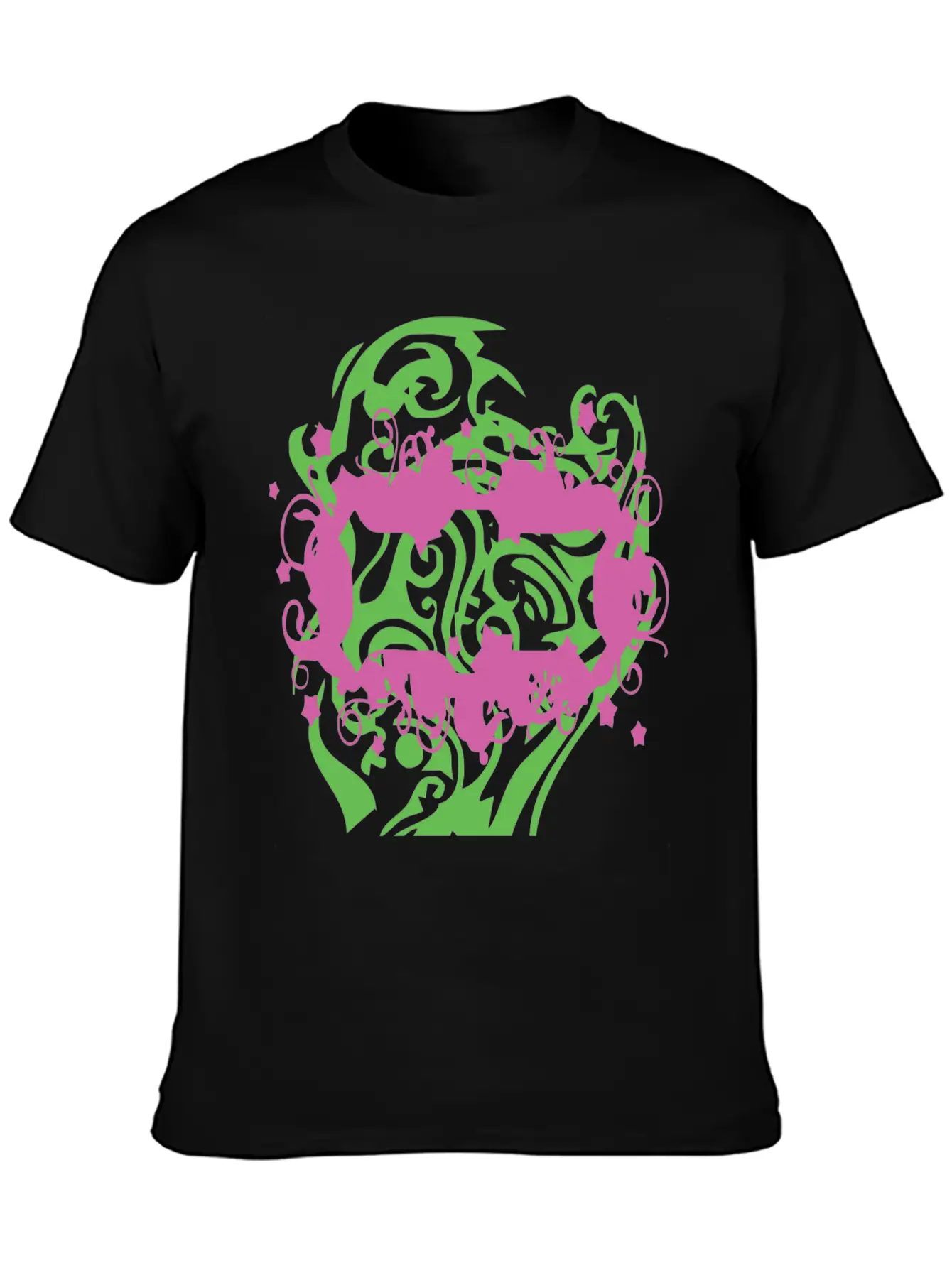 Tribal Shapes Classic Fit Graphic Tee For Daily Comfort – Unisex Cotton Shirt