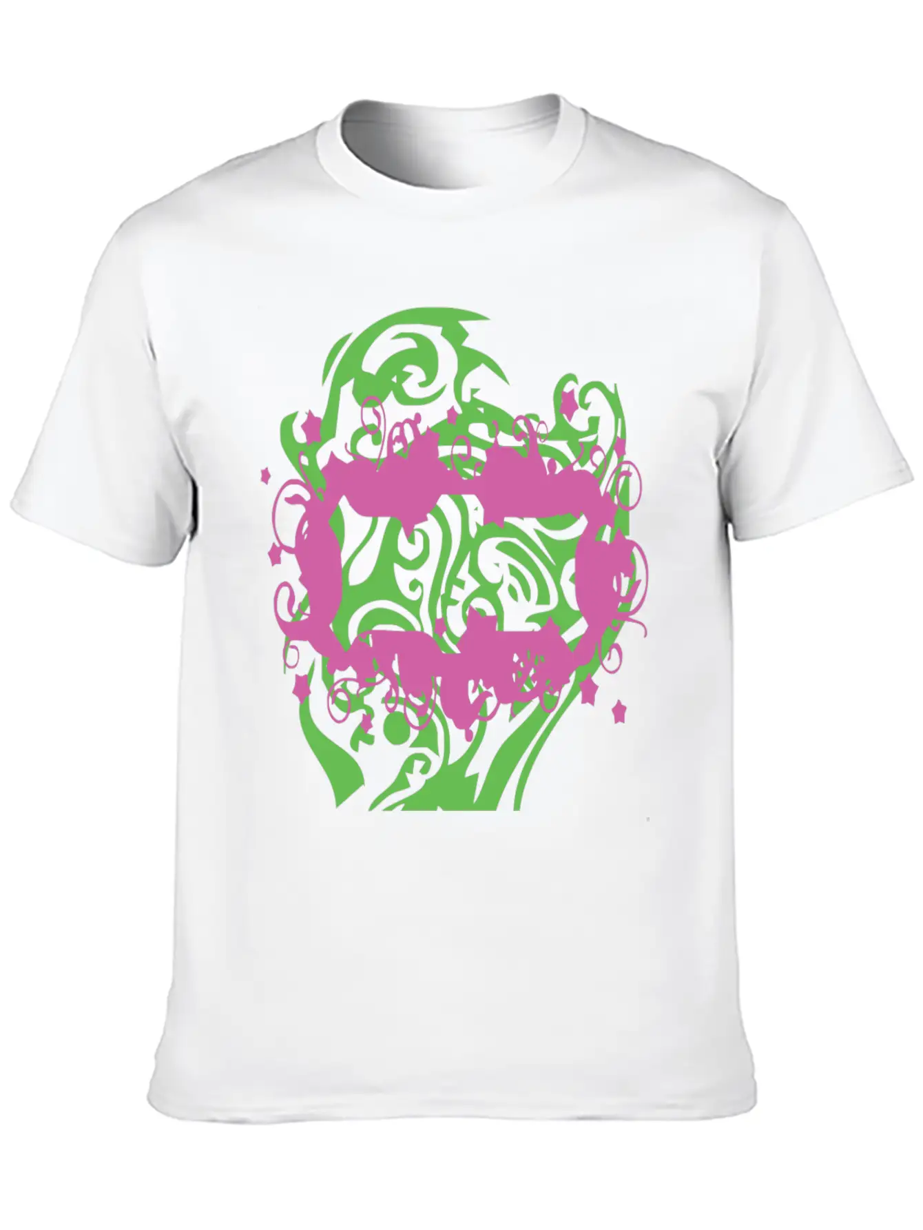 Tribal Shapes Classic Fit Graphic Tee For Daily Comfort – Unisex Cotton Shirt