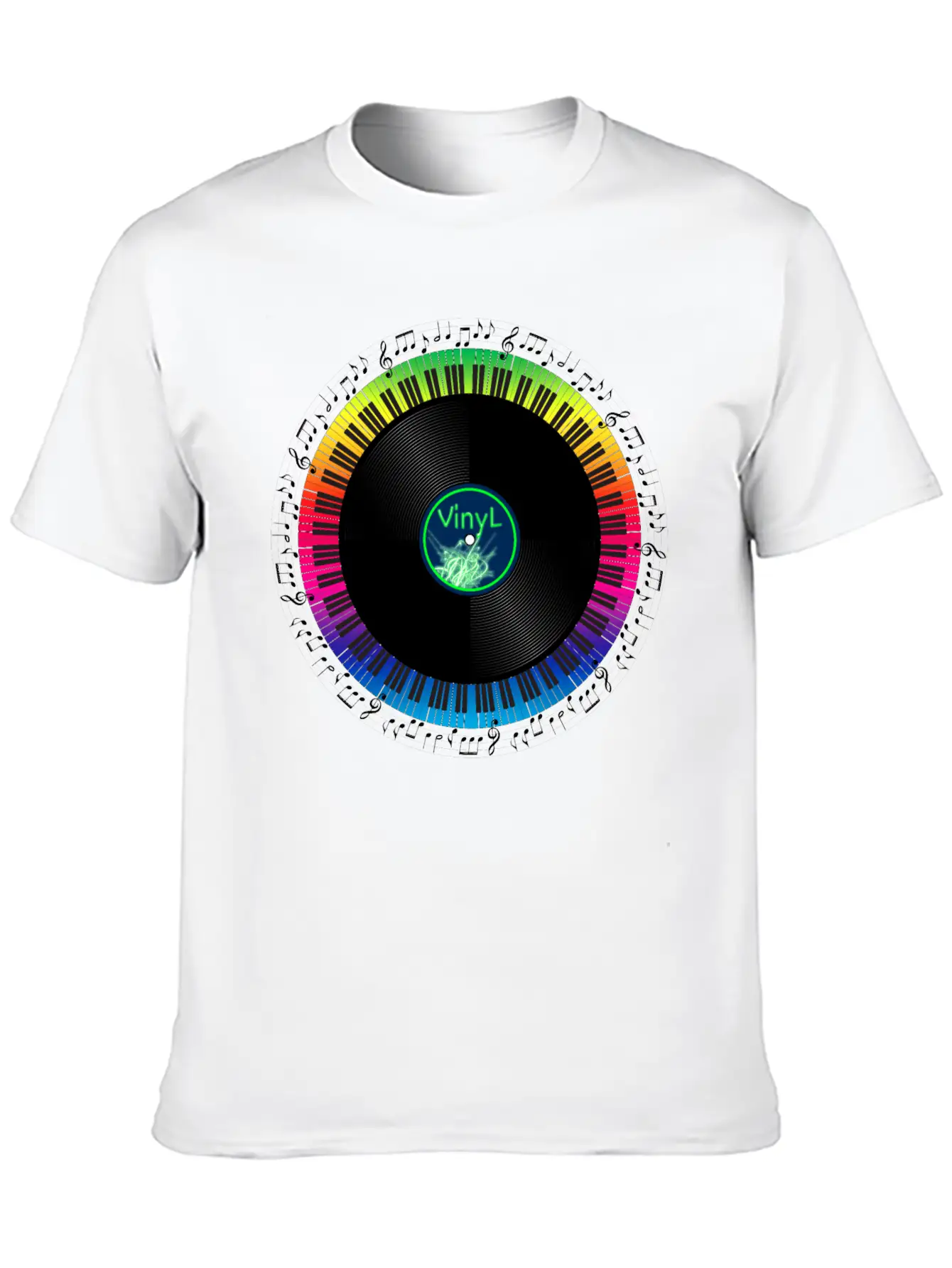 Tribute To Music Unisex Casual T-Shirt – Clean Design For Daily Comfort