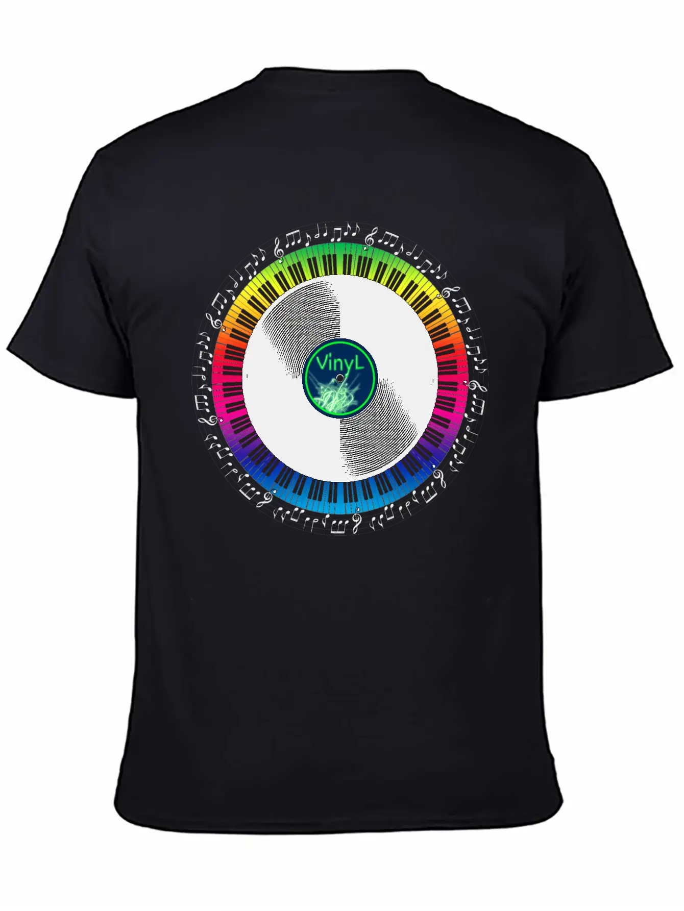 Tribute To Music Unisex Casual T-Shirt – Clean Design For Daily Comfort
