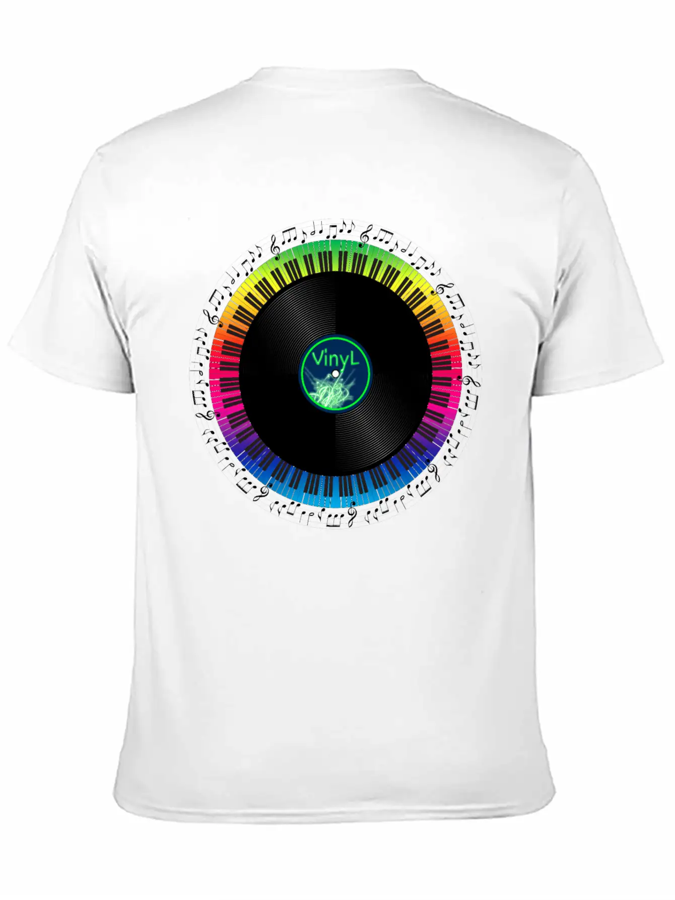 Tribute To Music Unisex Casual T-Shirt – Clean Design For Daily Comfort