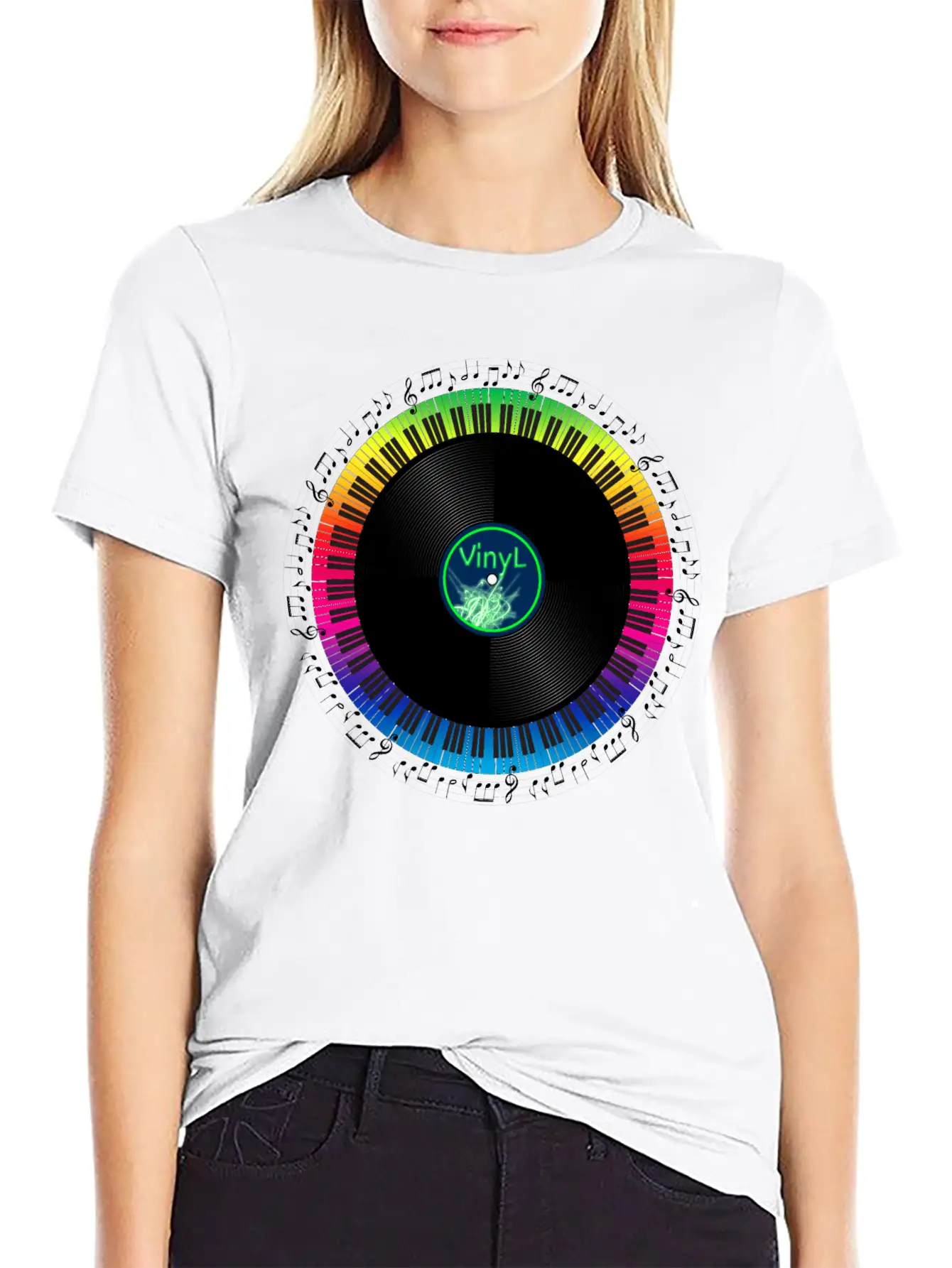 Tribute To Music Unisex Casual T-Shirt – Clean Design For Daily Comfort