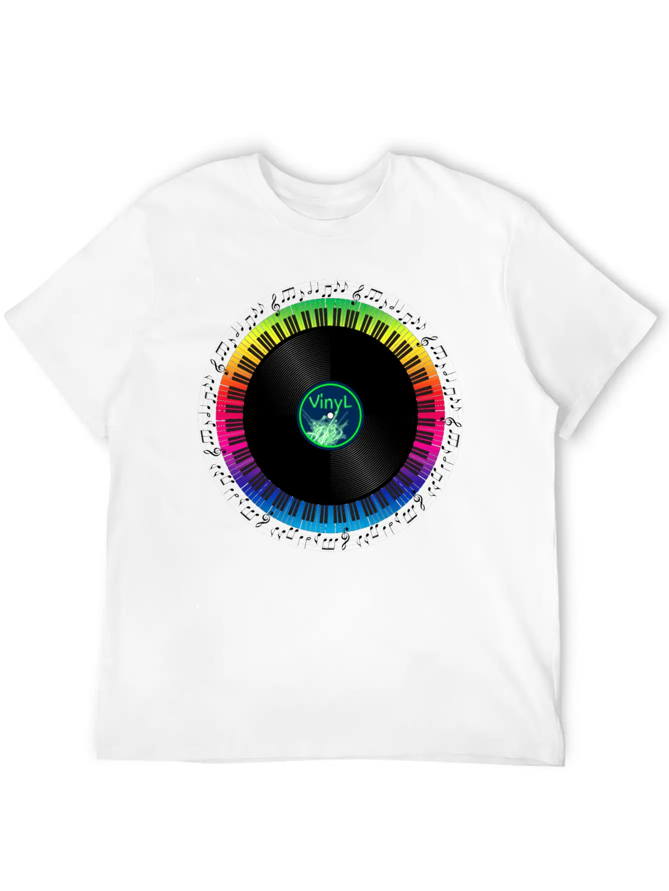 Tribute To Music Unisex Casual T-Shirt – Clean Design For Daily Comfort