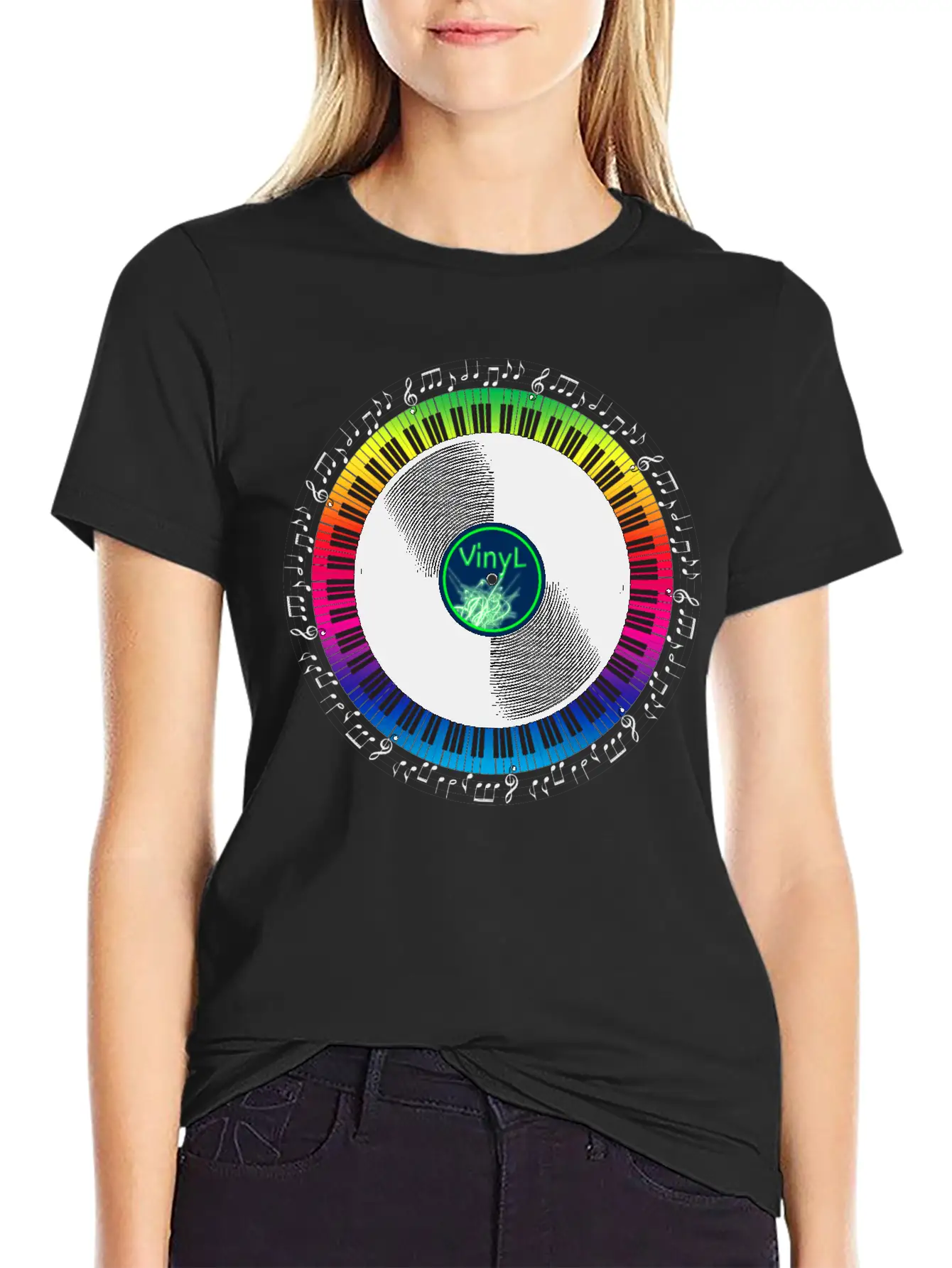 Tribute To Music Unisex Casual T-Shirt – Clean Design For Daily Comfort