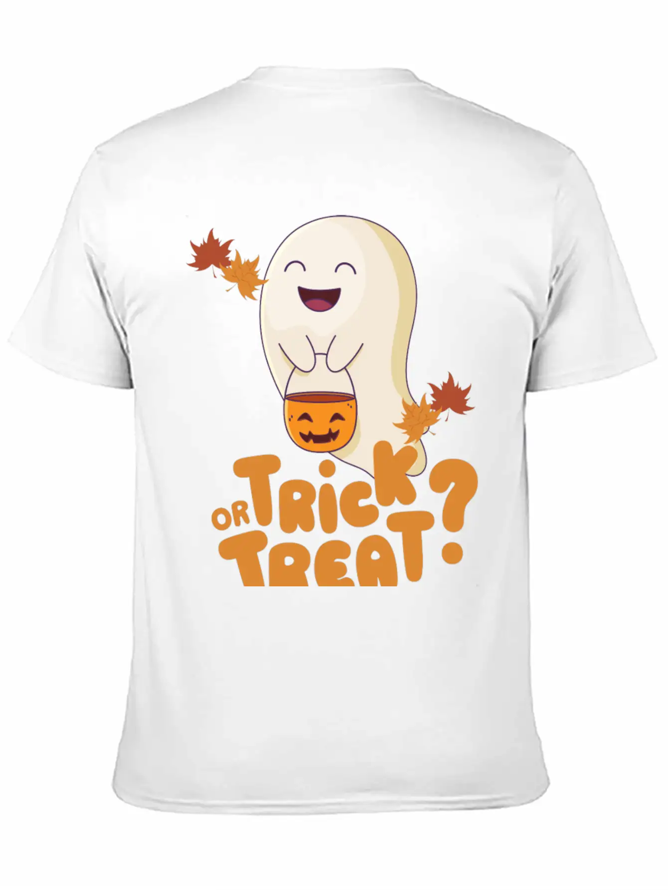 Trick Or Treat Autumn Modern Fit Casual T-Shirt ��� Clean And Versatile Design