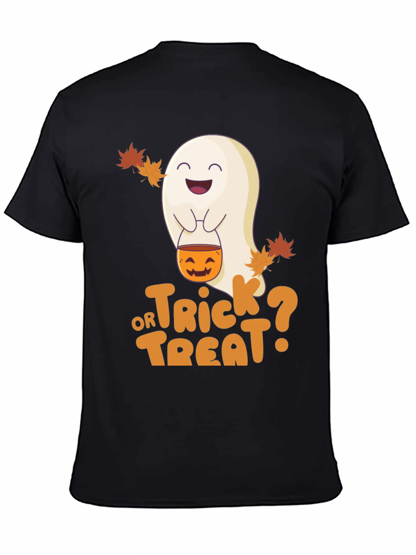 Trick Or Treat Autumn Modern Fit Casual T-Shirt ��� Clean And Versatile Design