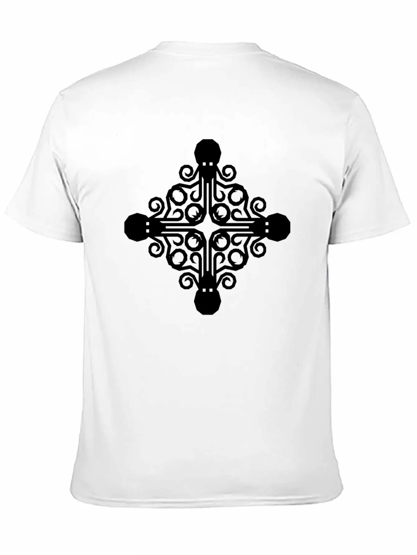 Trippy Psychedelic Octopus Quadrant Classic Fit Graphic Tee For Daily Comfort – Unisex Cotton Shirt