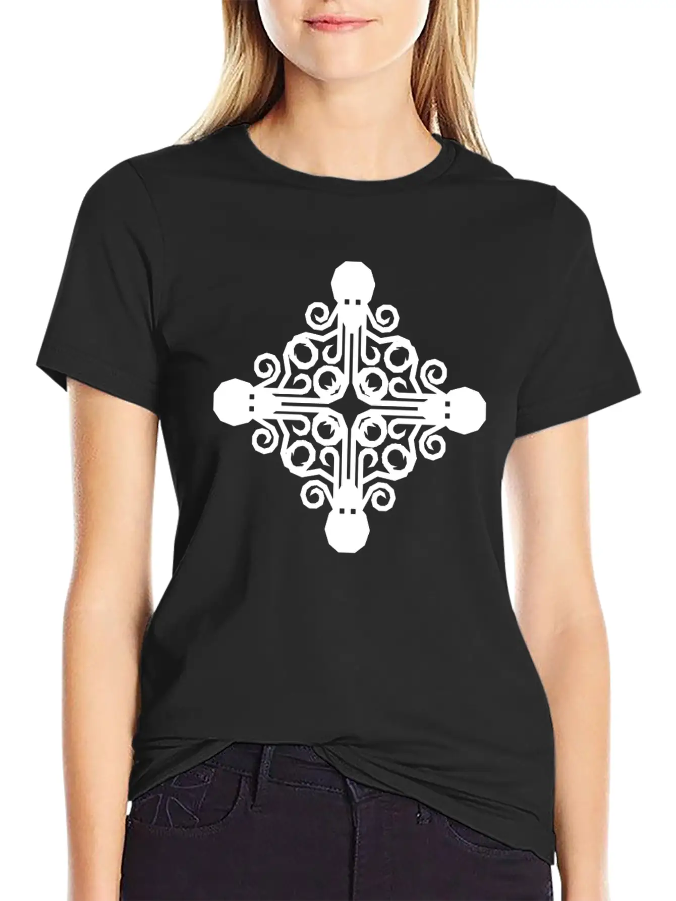 Trippy Psychedelic Octopus Quadrant Classic Fit Graphic Tee For Daily Comfort – Unisex Cotton Shirt