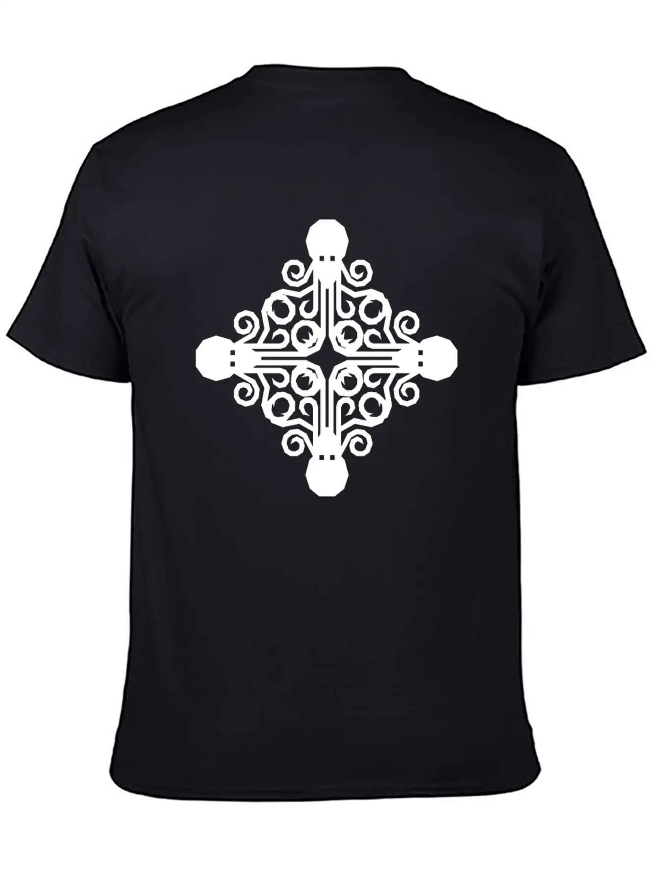 Trippy Psychedelic Octopus Quadrant Classic Fit Graphic Tee For Daily Comfort – Unisex Cotton Shirt