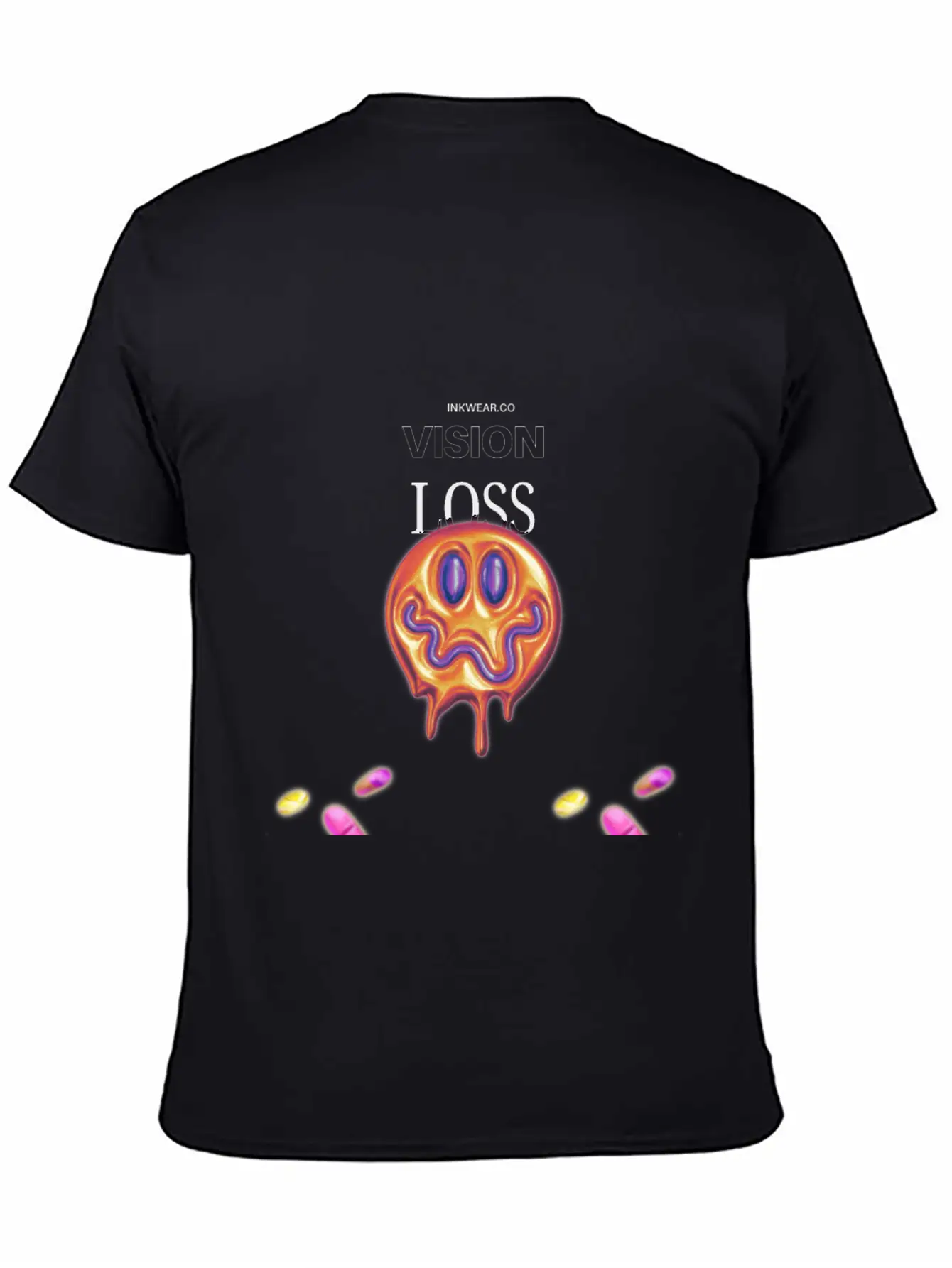 Trippy Psychedelic Unisex Casual T-Shirt – Clean Design For Daily Comfort