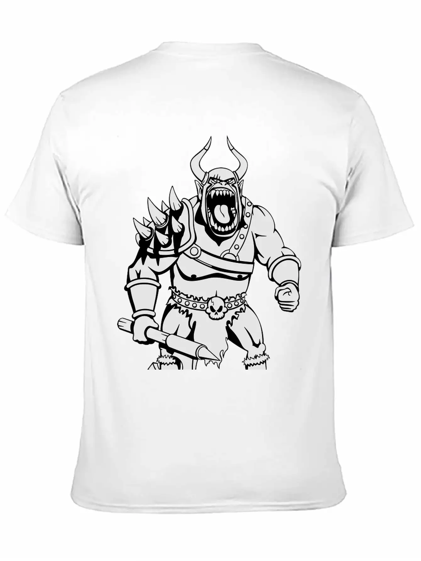 Troll Modern Fit Casual T-Shirt – Clean And Versatile Design