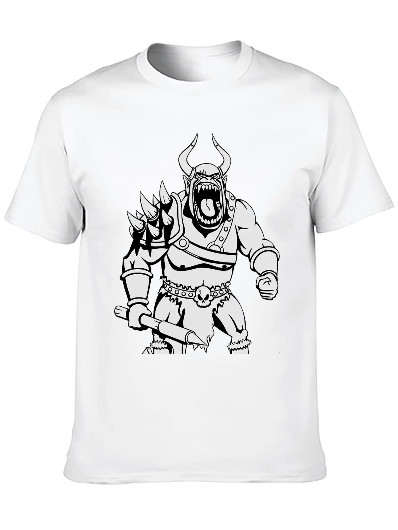 Troll Modern Fit Casual T-Shirt – Clean And Versatile Design