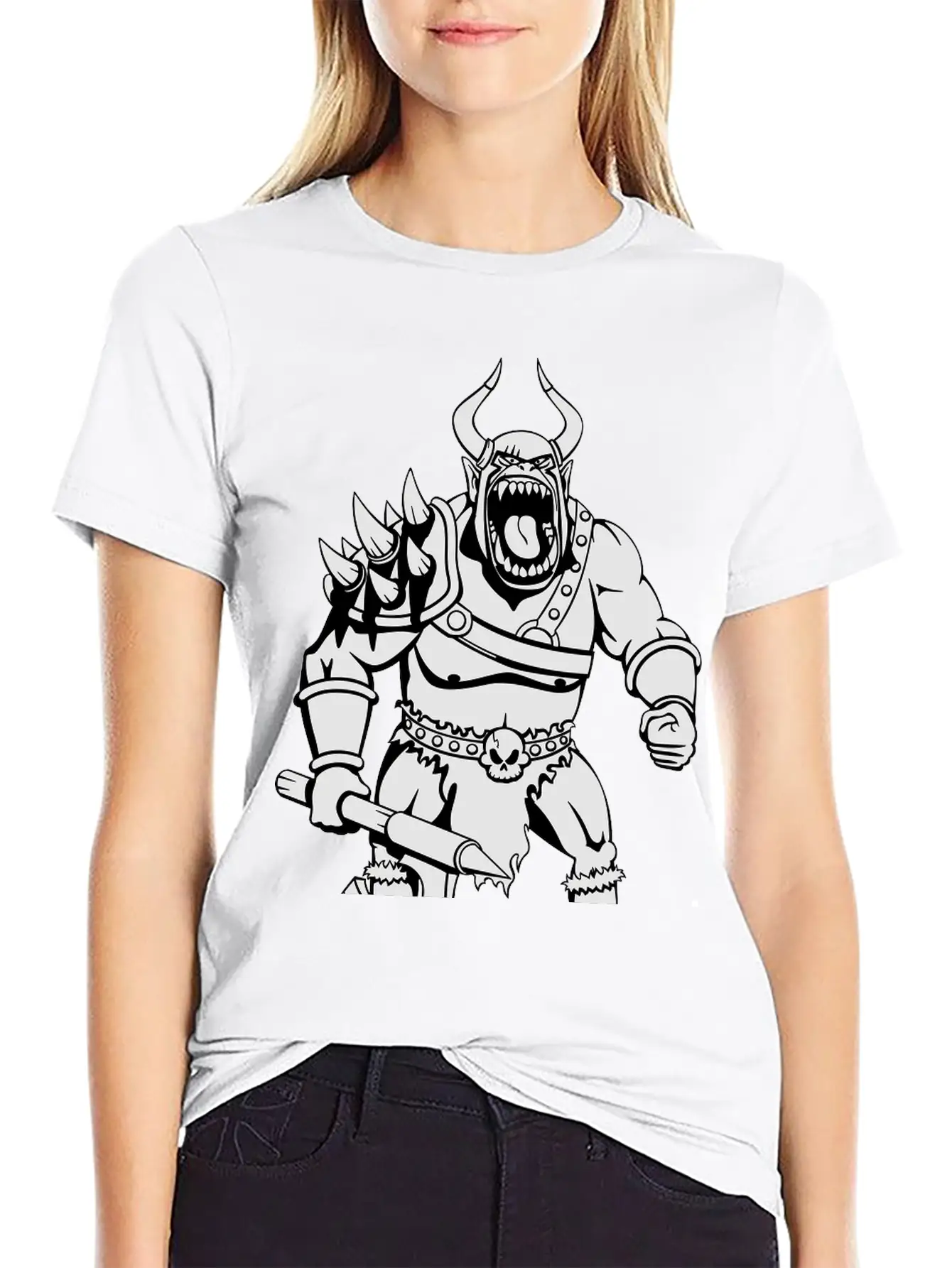 Troll Modern Fit Casual T-Shirt – Clean And Versatile Design