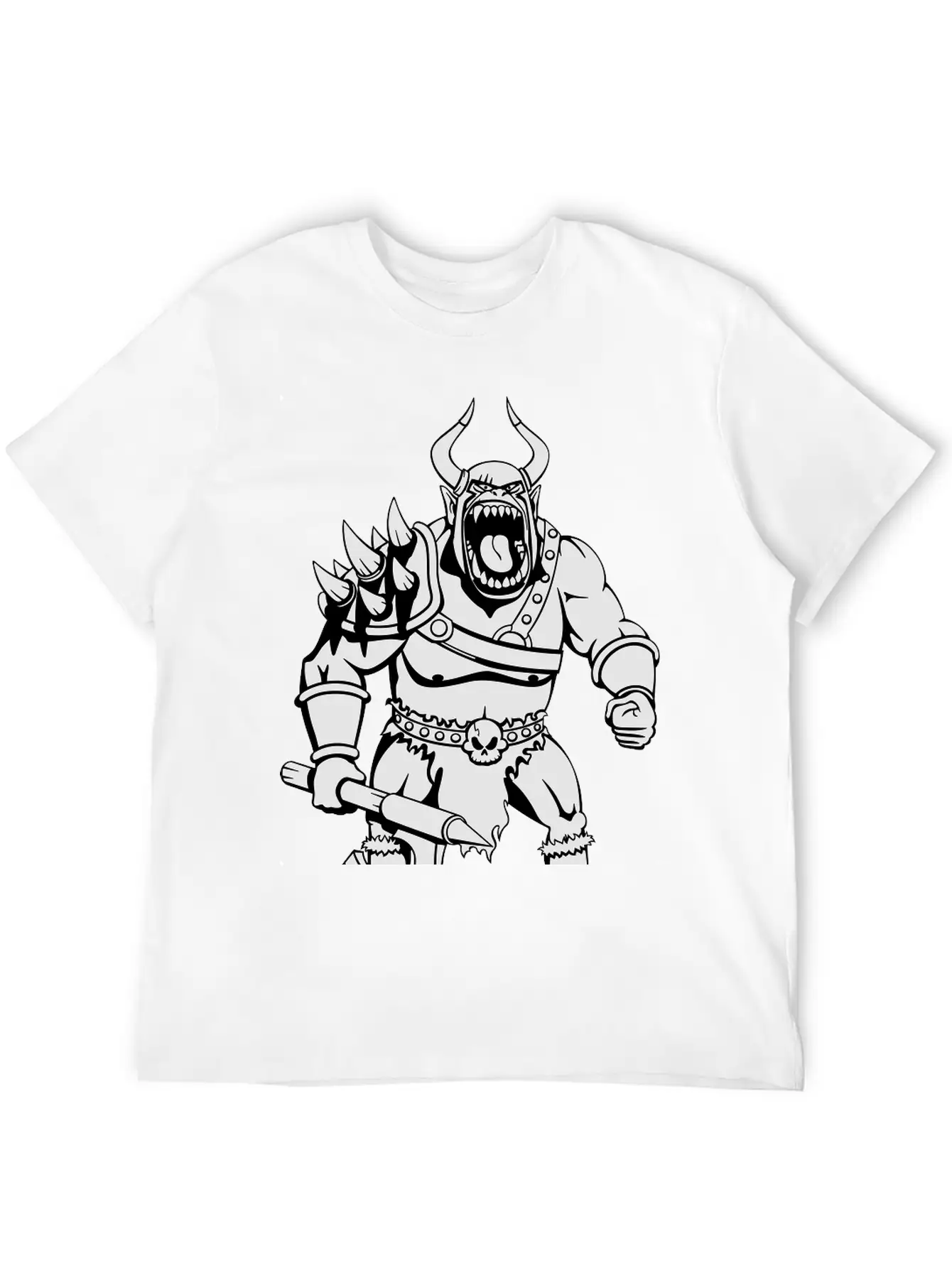 Troll Modern Fit Casual T-Shirt – Clean And Versatile Design