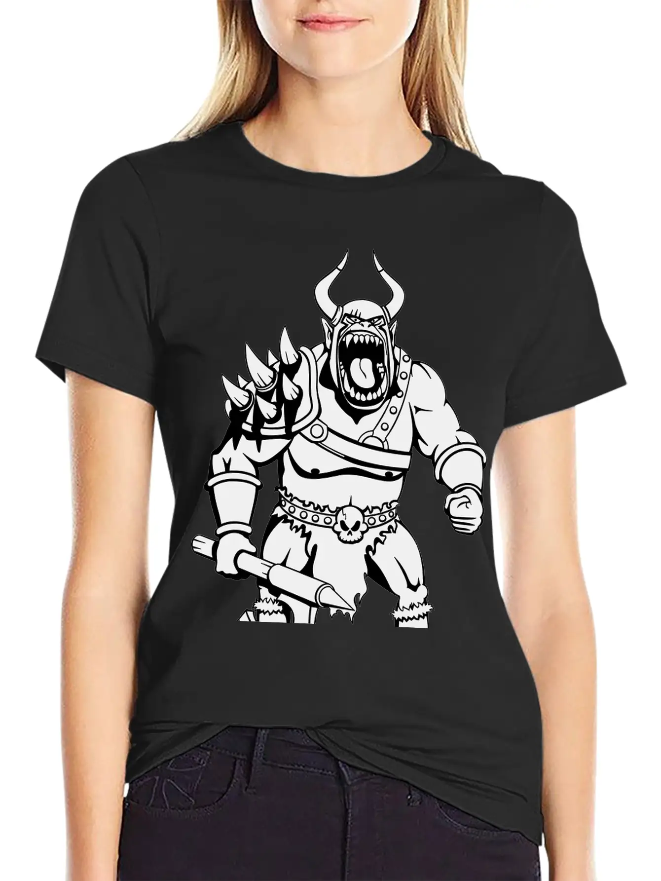 Troll Modern Fit Casual T-Shirt – Clean And Versatile Design