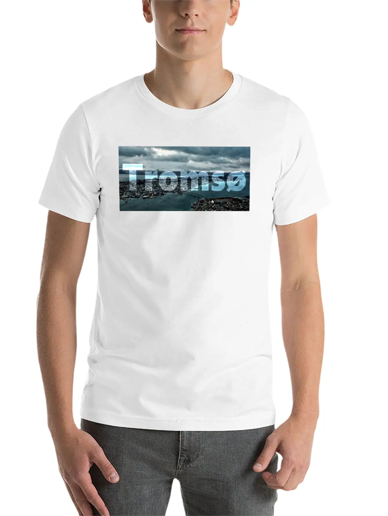 Tromsø - Right From The Arctic Circle Unisex Casual T-Shirt – Clean Design For Daily Comfort